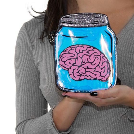 Brain in a Jar Crossbody Novelty Bag-Bag-ESPI LANE