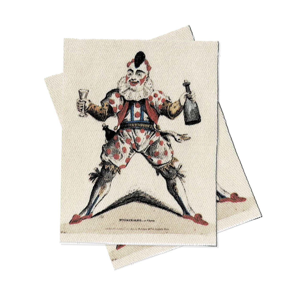 Clown Fabric Sew On Grimaldi Patch