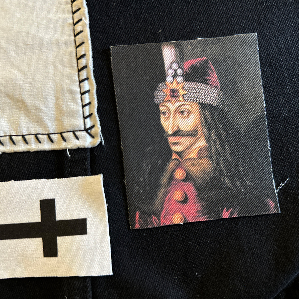 Vlad Dracula Sew-On Fabric Patch