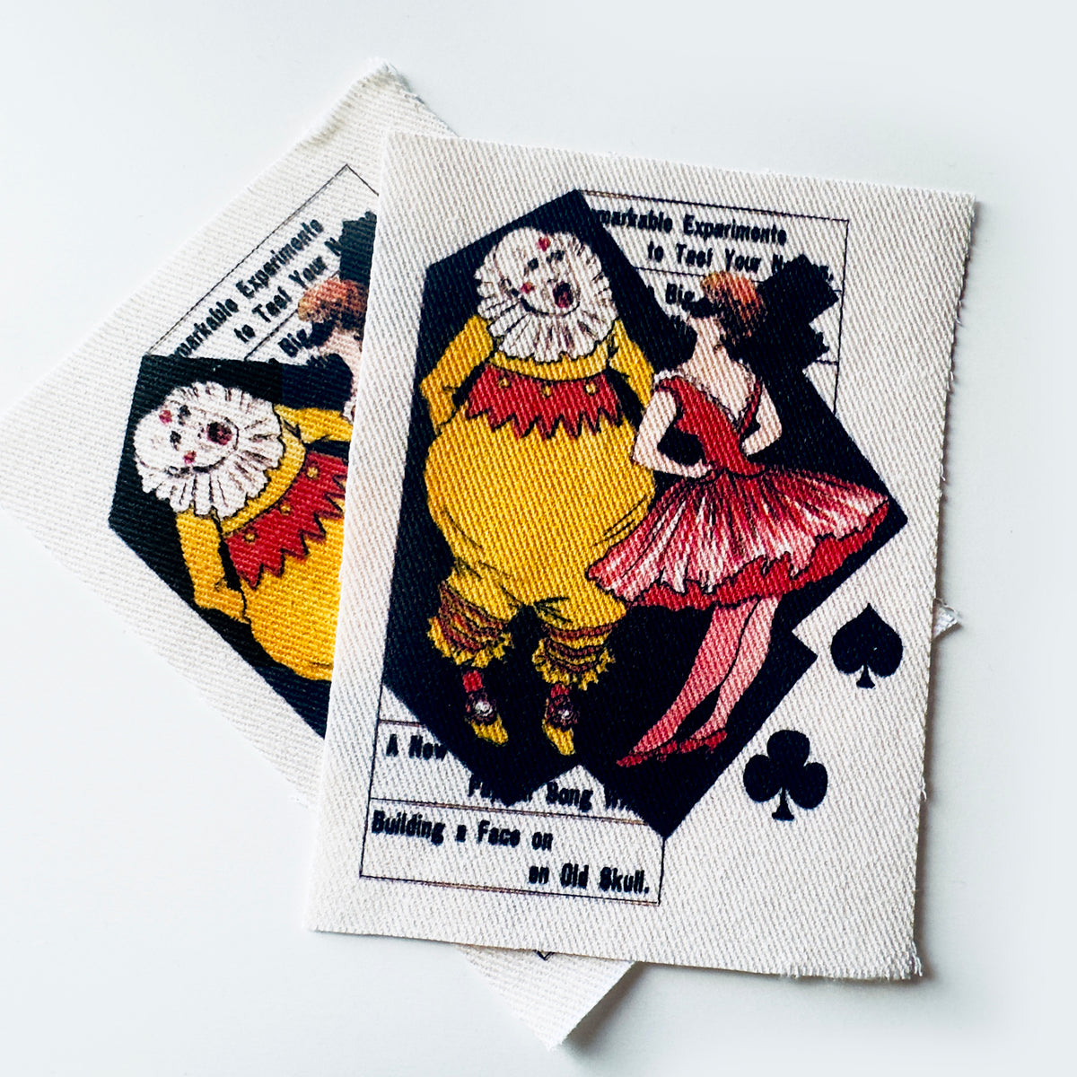 Circus Sideshow Fabric Sew-On Patch