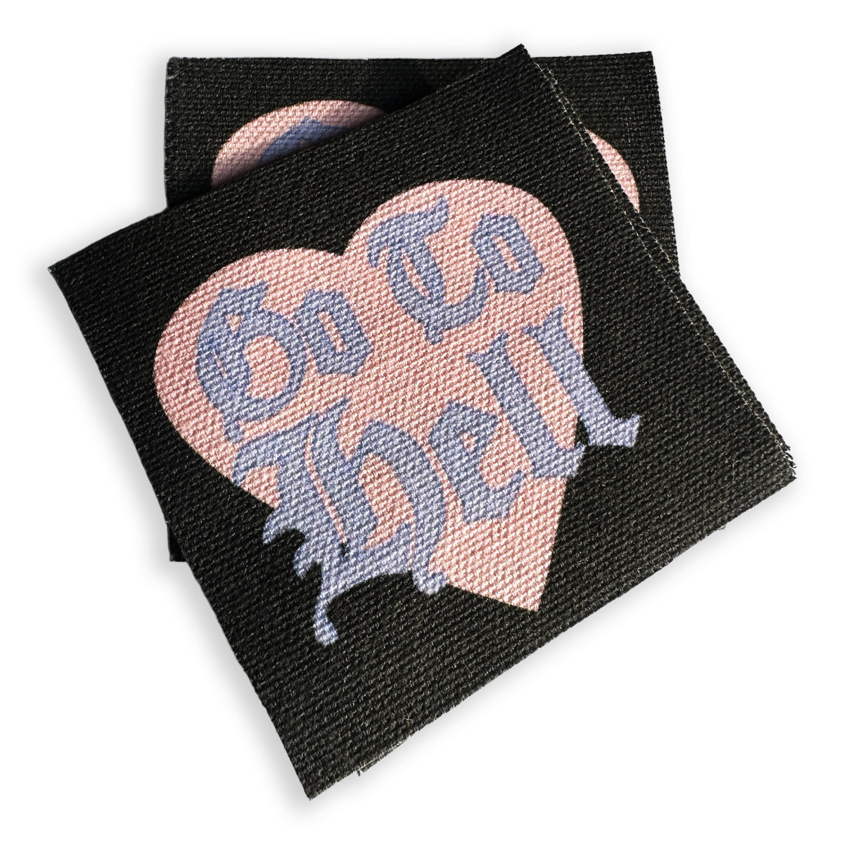 Go To Hell Fabric Patch