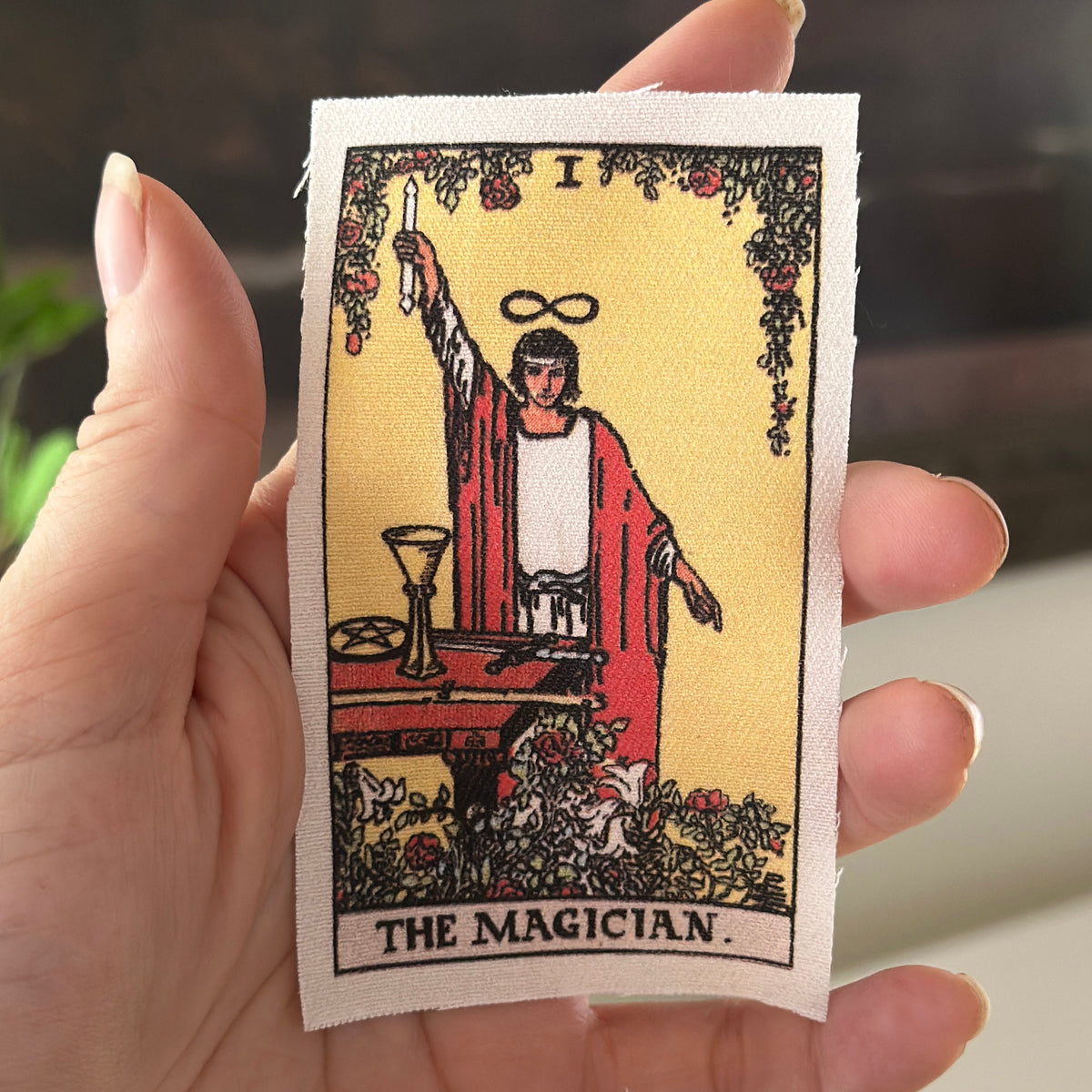 Tarot Card The Magician Fabric Sew On Patch