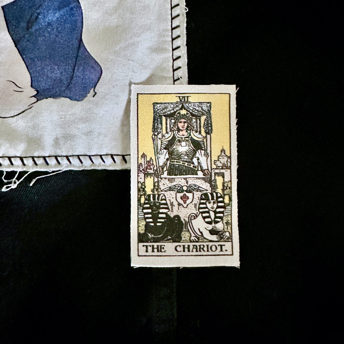 Tarot Card The Chariot Fabric Sew On Patch