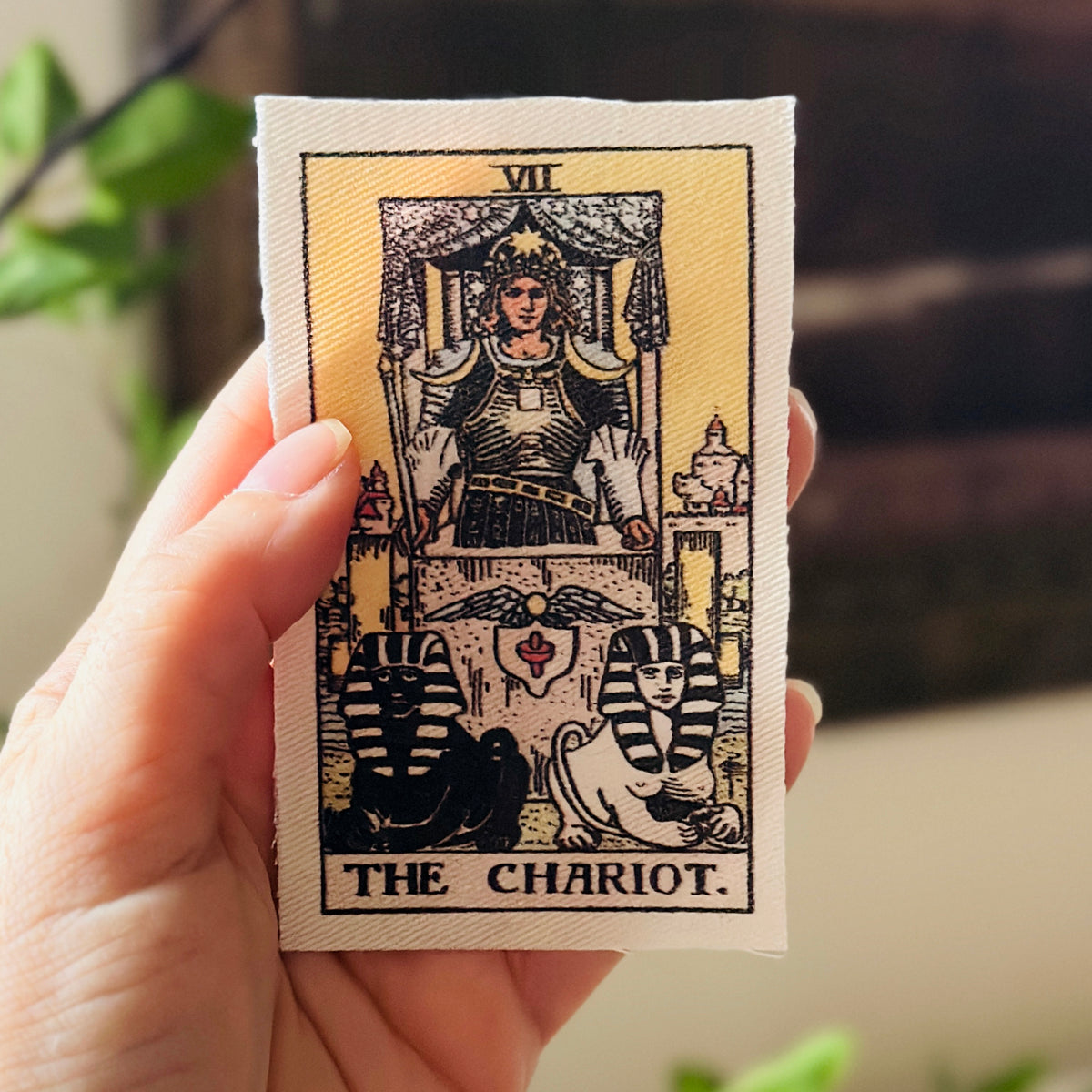 Tarot Card The Chariot Fabric Sew On Patch