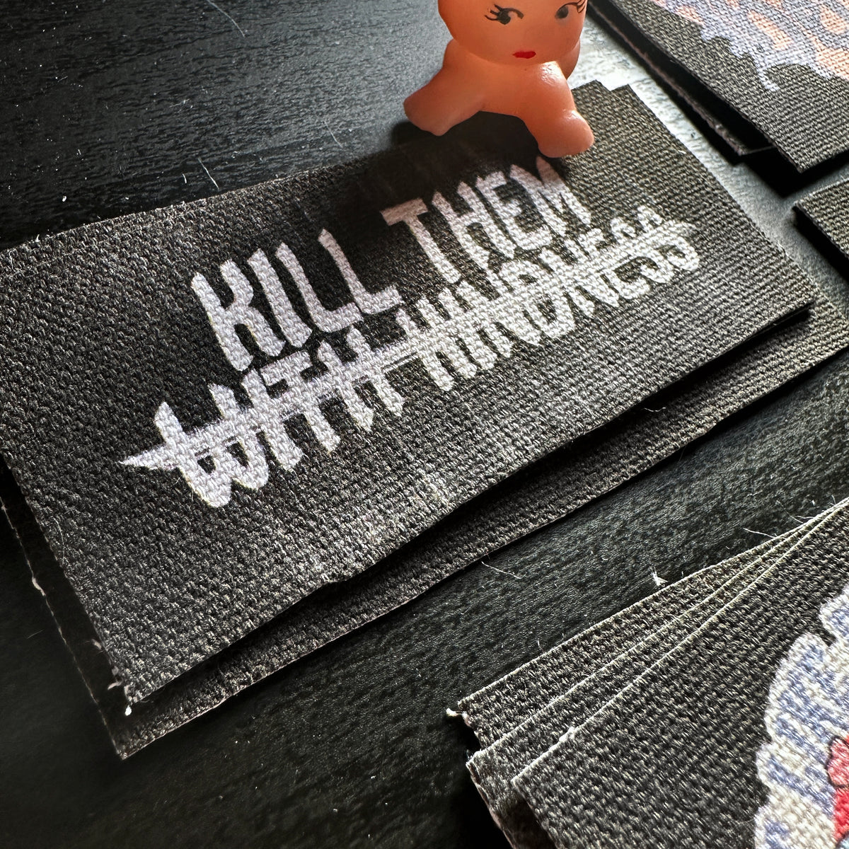 Kill With Kindness Sew-On Patch