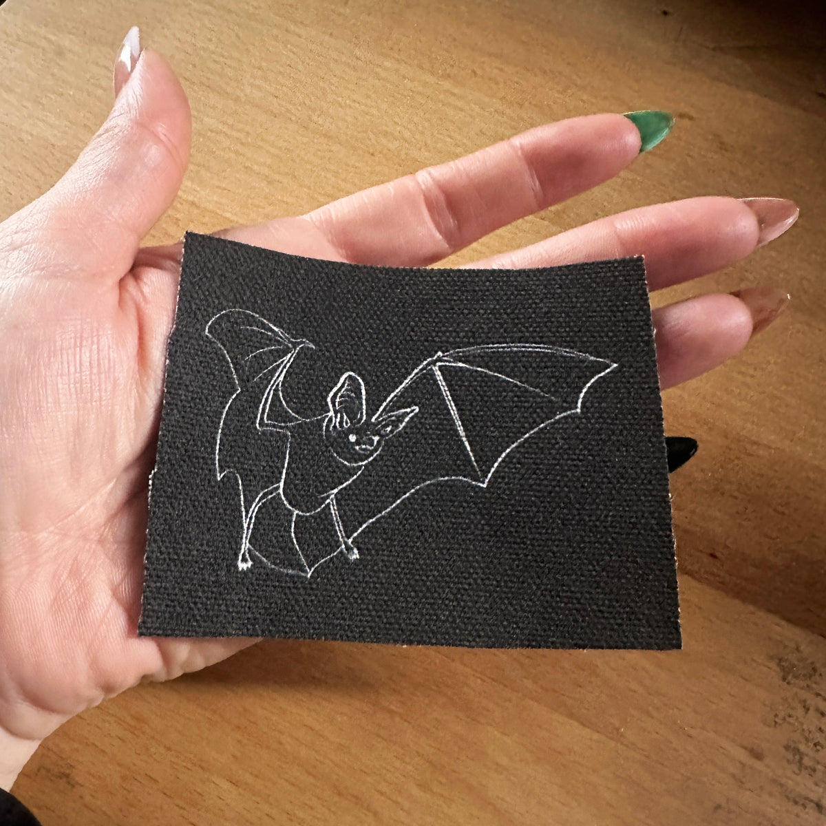 Flying Bat Sew-On Patch