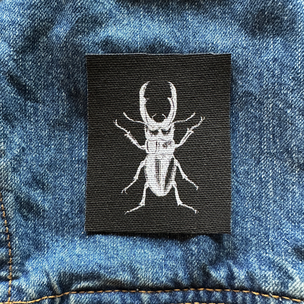 Stag Beetle Sew-On Patch