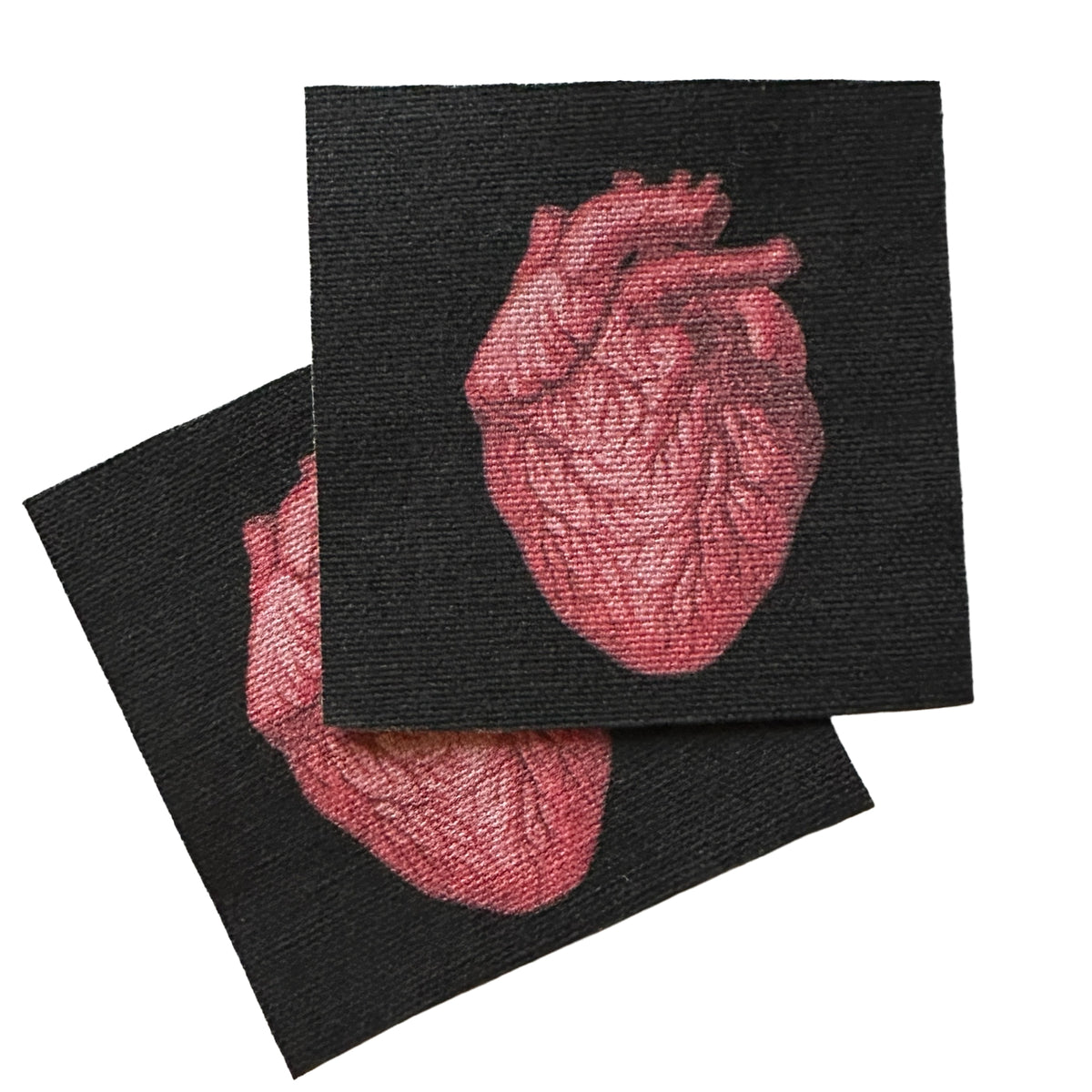 Anatomical Heart Fabric Patch Set