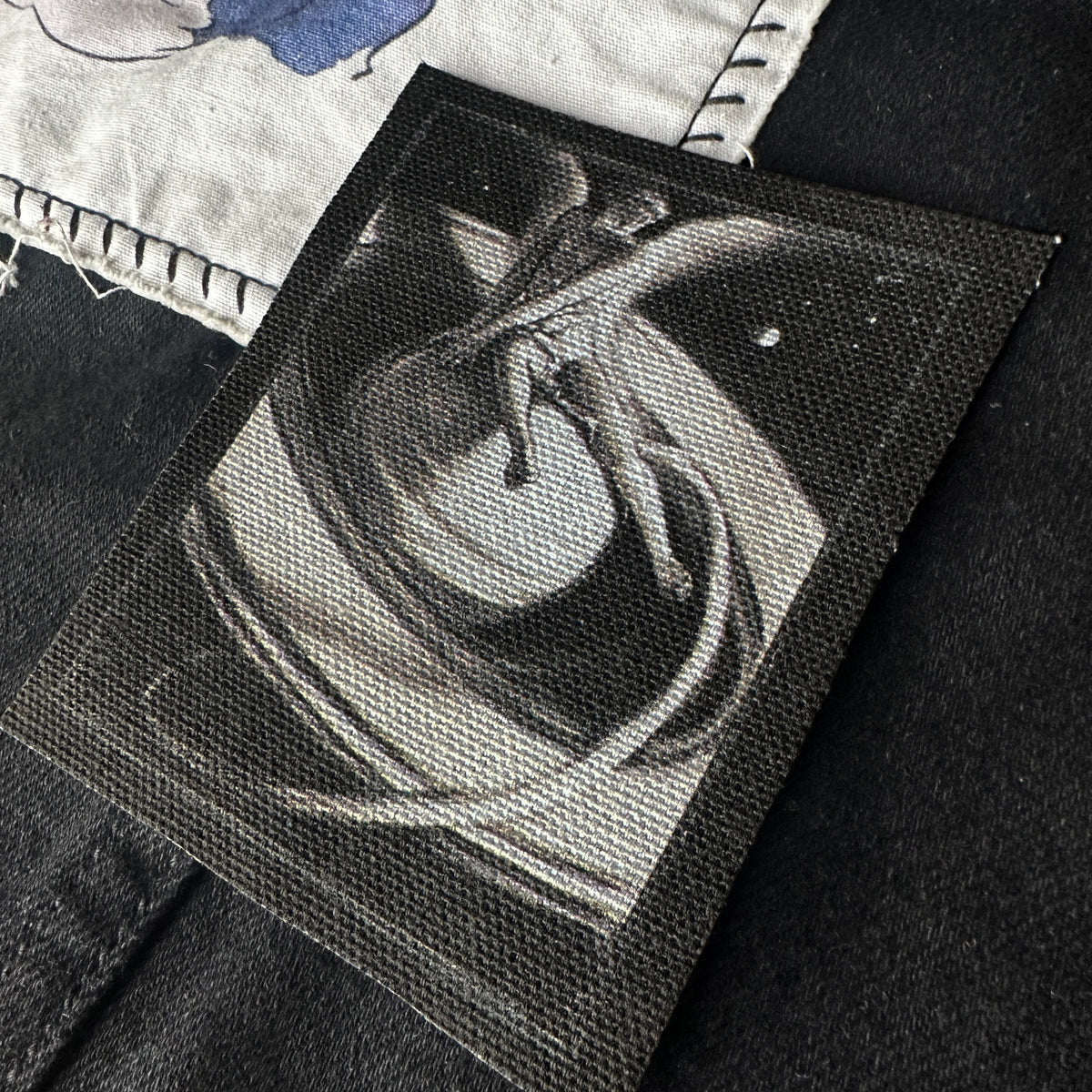 Throne of Saturn Sew-On Fabric Patch