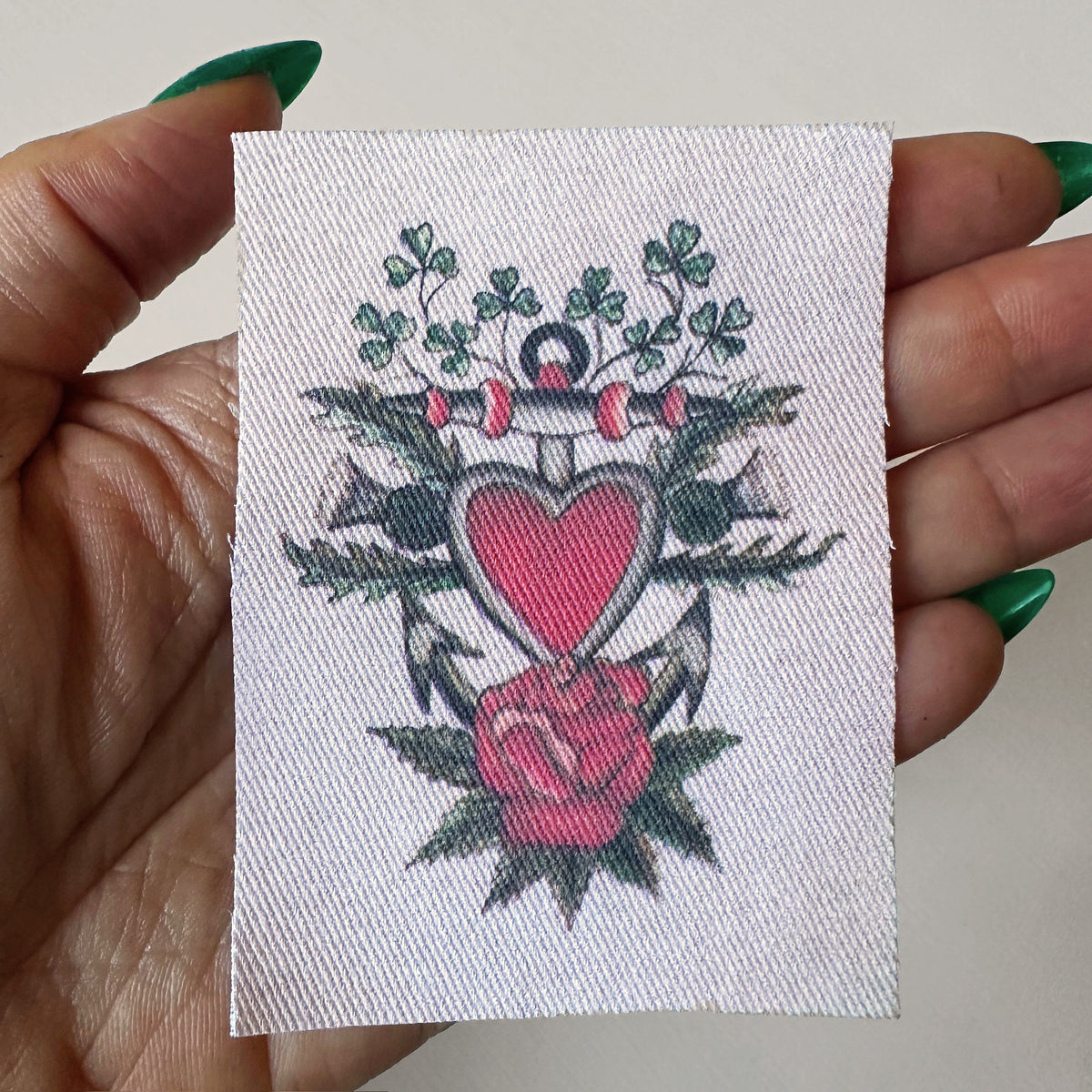 Sailor Tattoo Fabric Patch