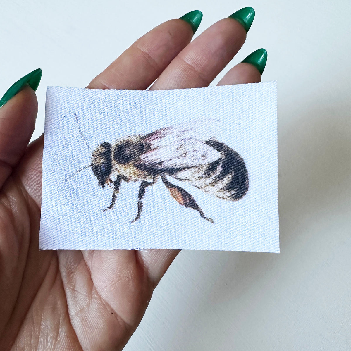Bee Sew-On Fabric Patch