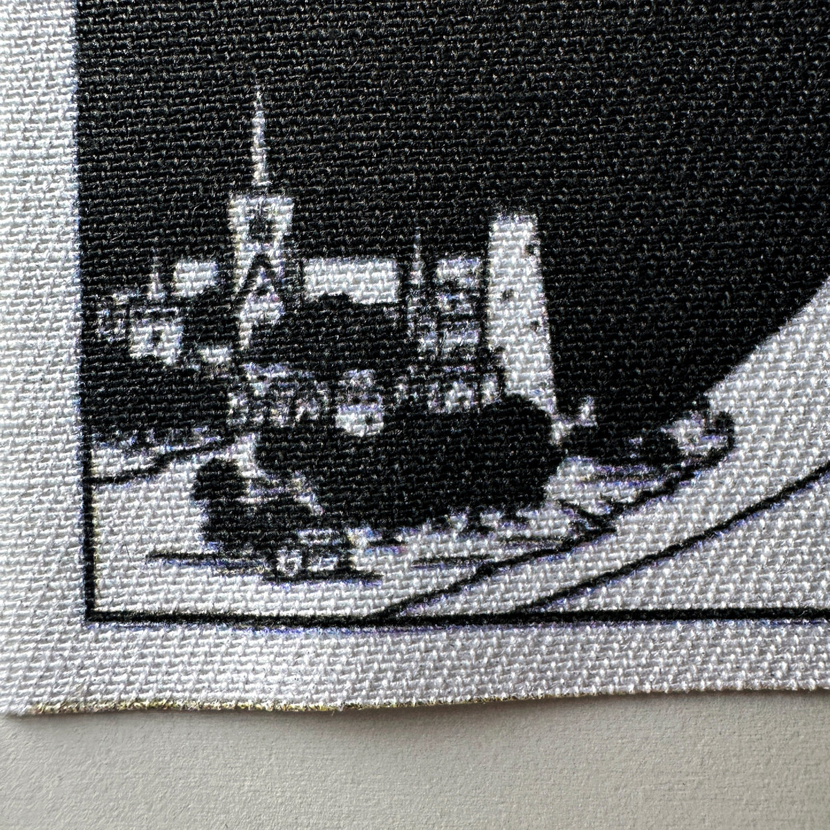 WT Horton The Wave Sew-On Fabric Patch