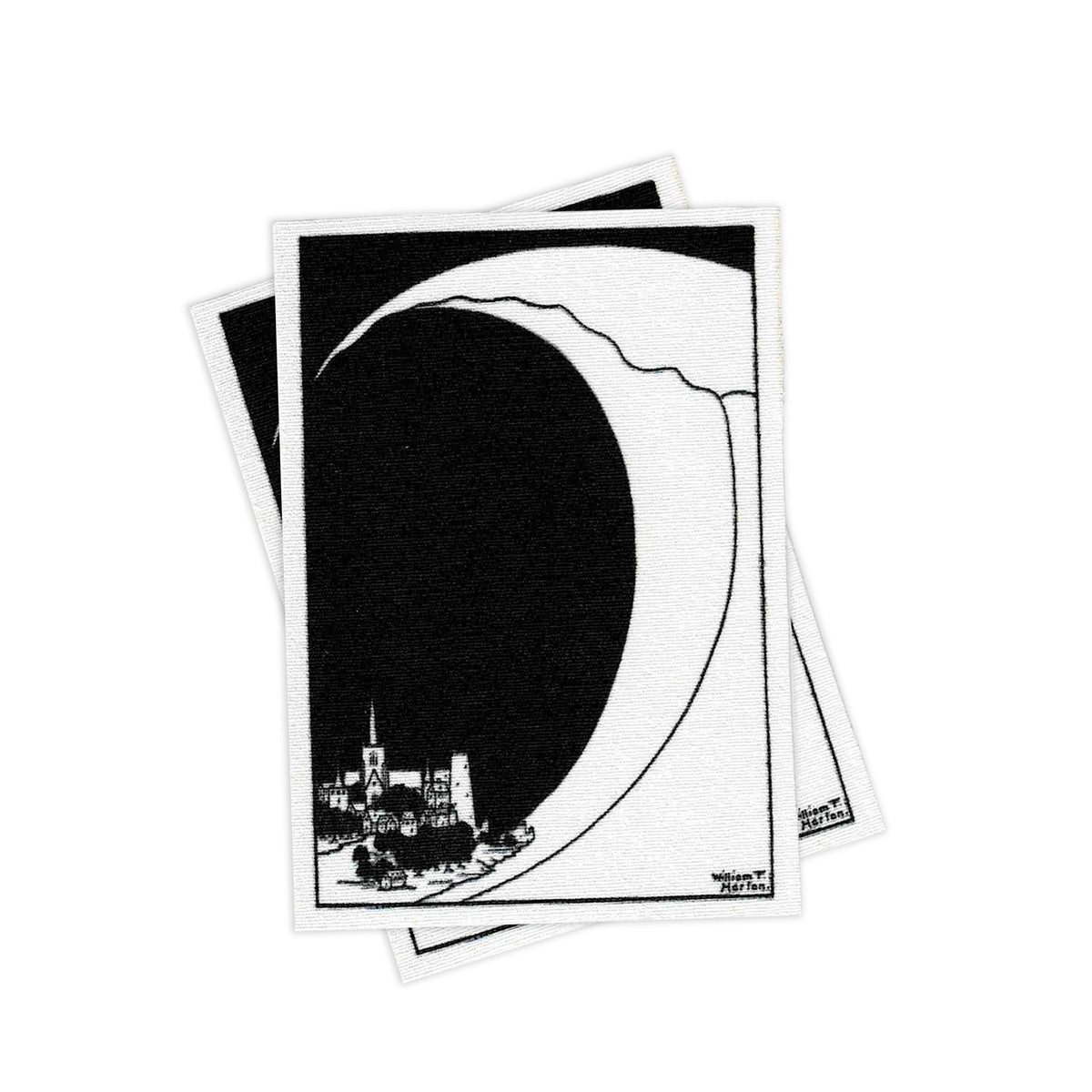 WT Horton The Wave Sew-On Fabric Patch