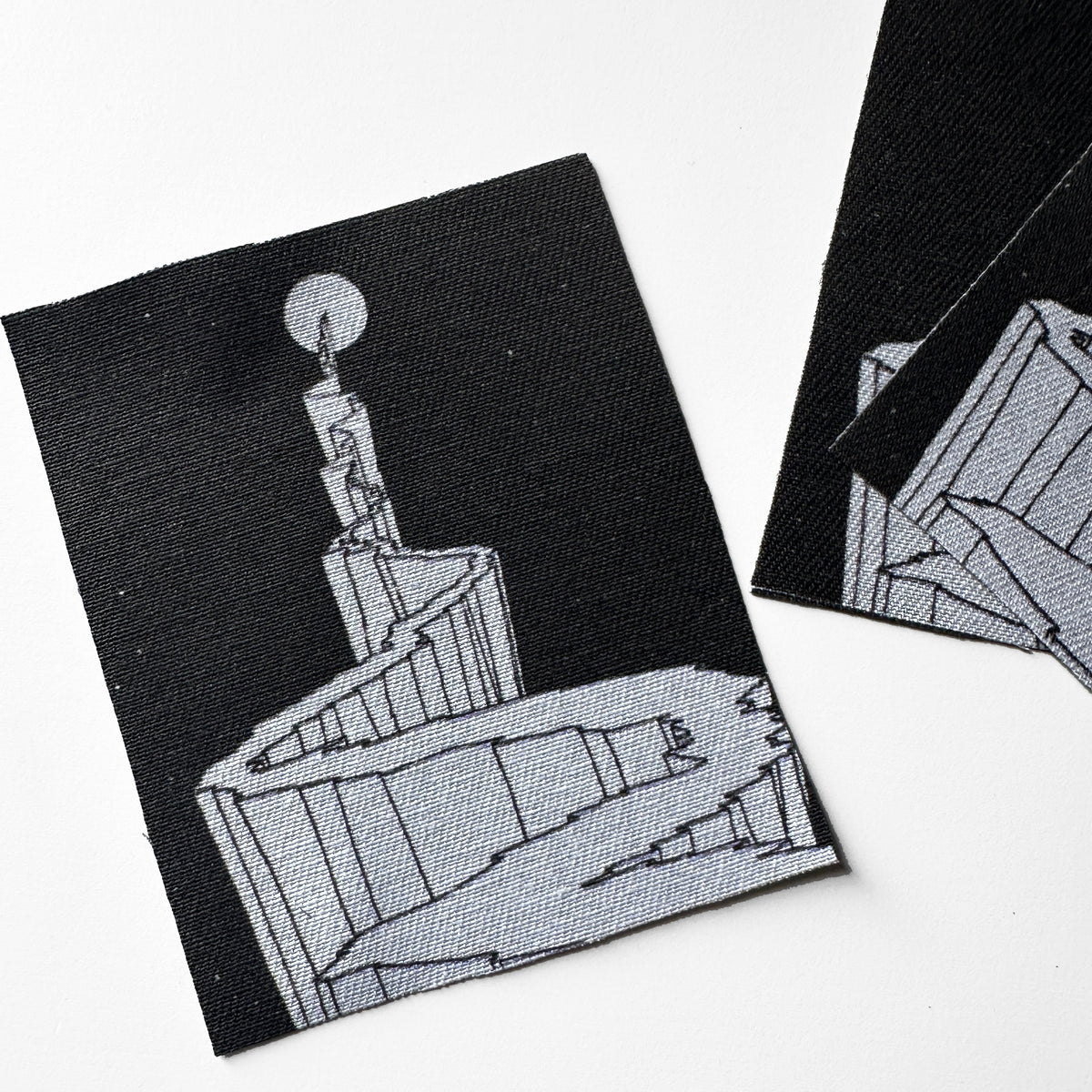 Path the the Moon Sew-On Fabric Patch