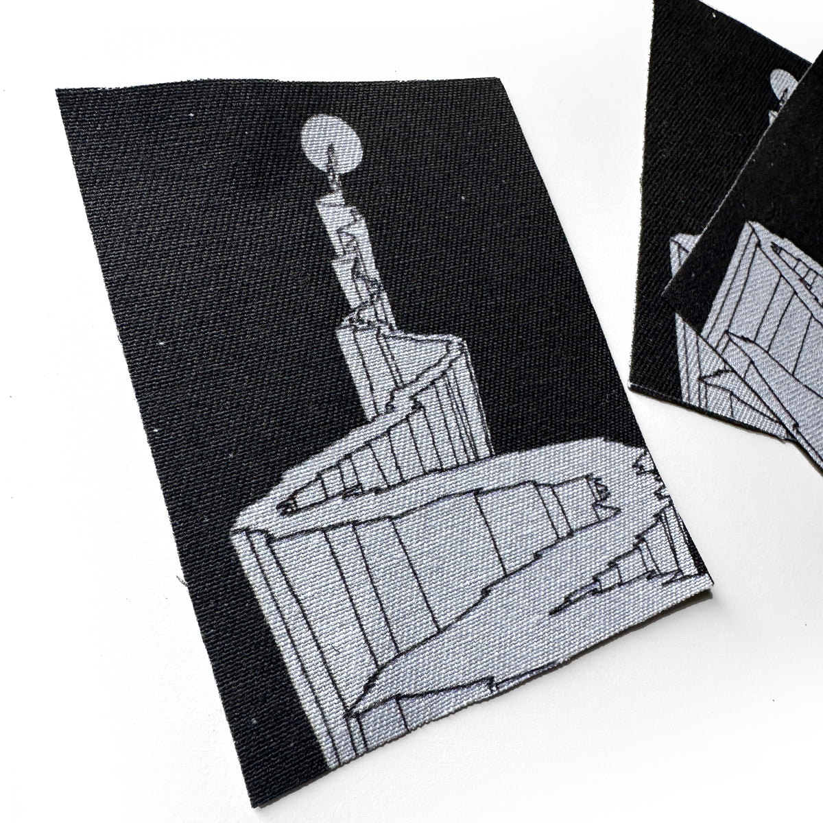 Path the the Moon Sew-On Fabric Patch