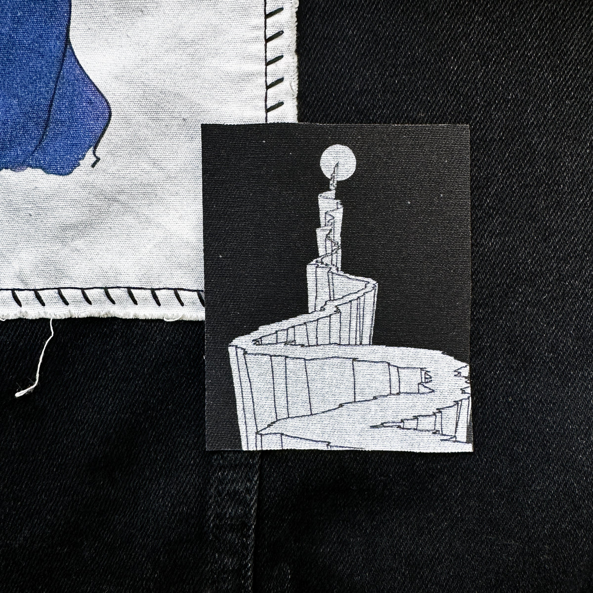 Path the the Moon Sew-On Fabric Patch