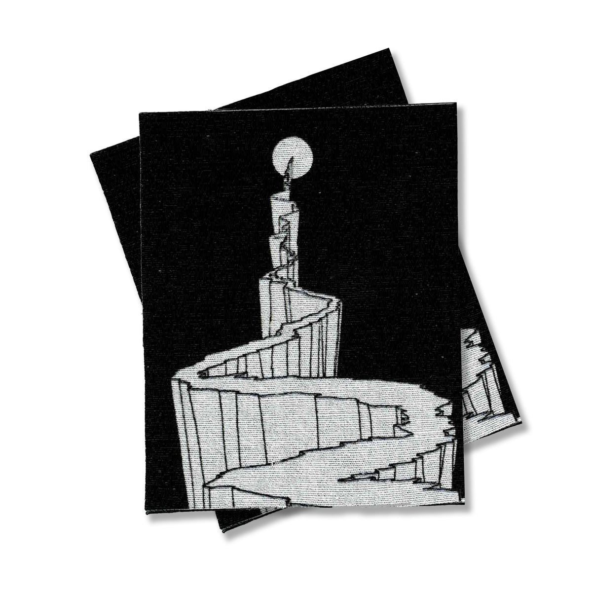 Path the the Moon Sew-On Fabric Patch