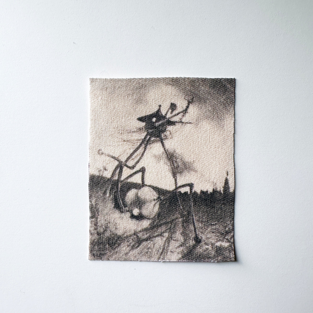 War of the World UFO Falling Fabric Patch