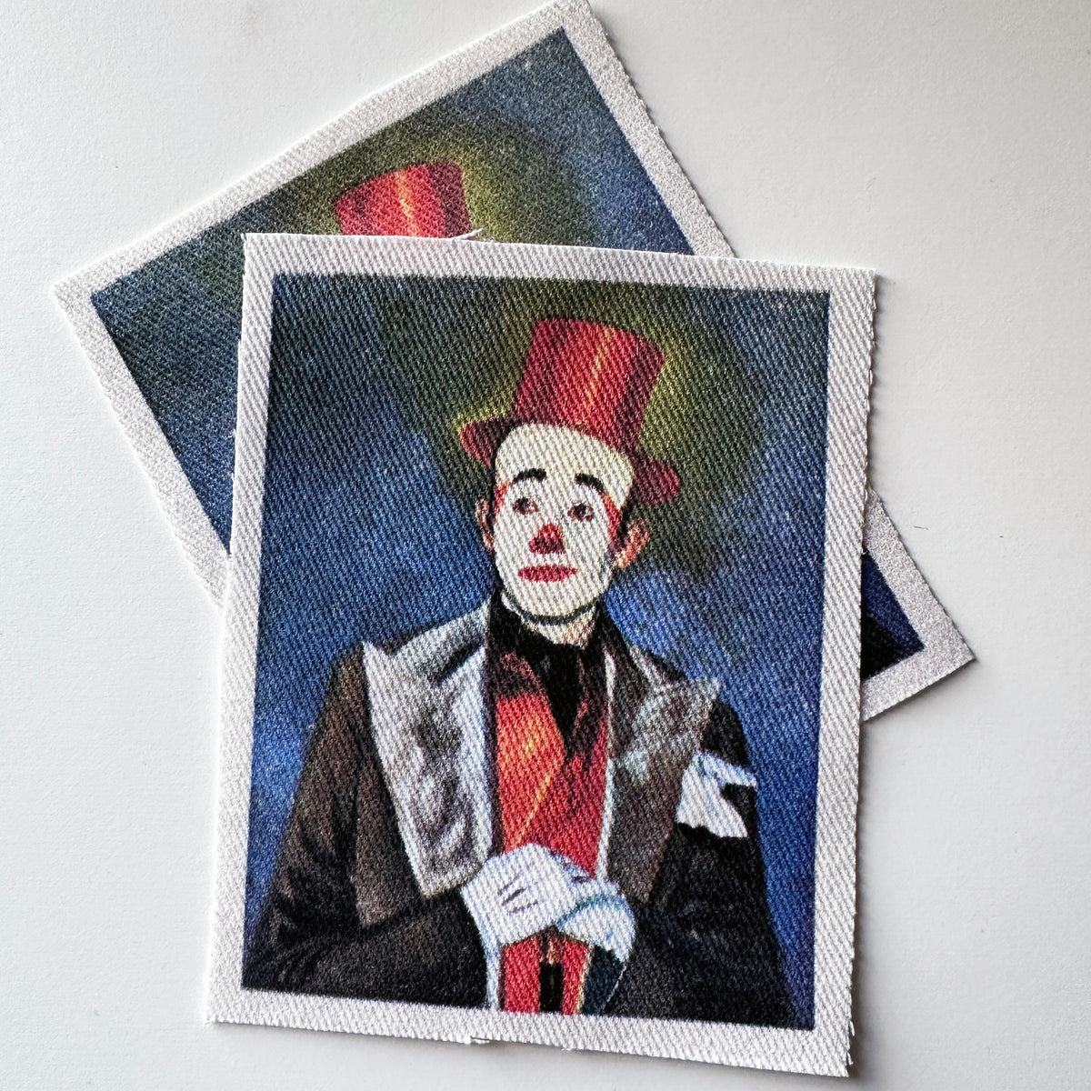 Buziau Clown Fabric Sew On Patch