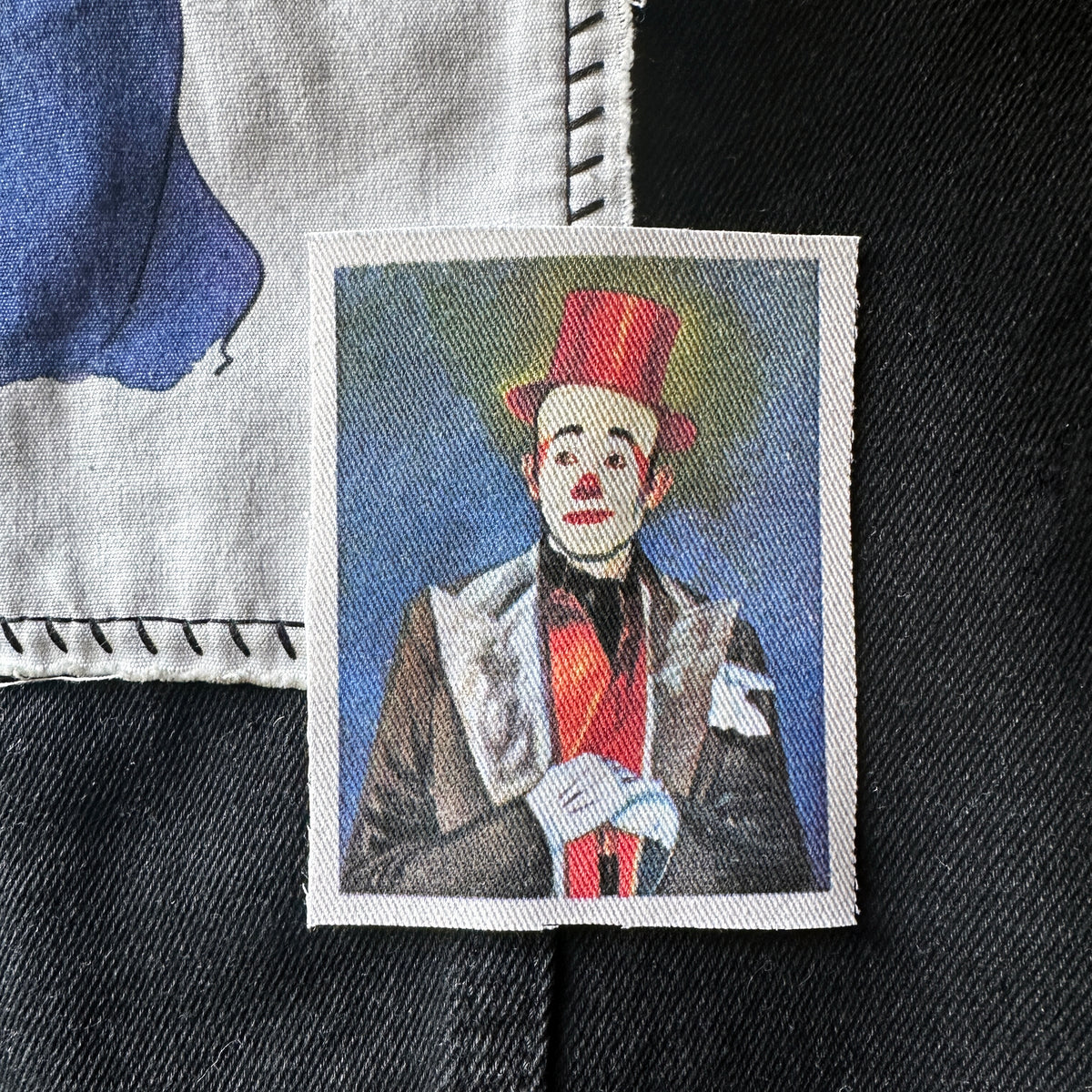 Buziau Clown Fabric Sew On Patch