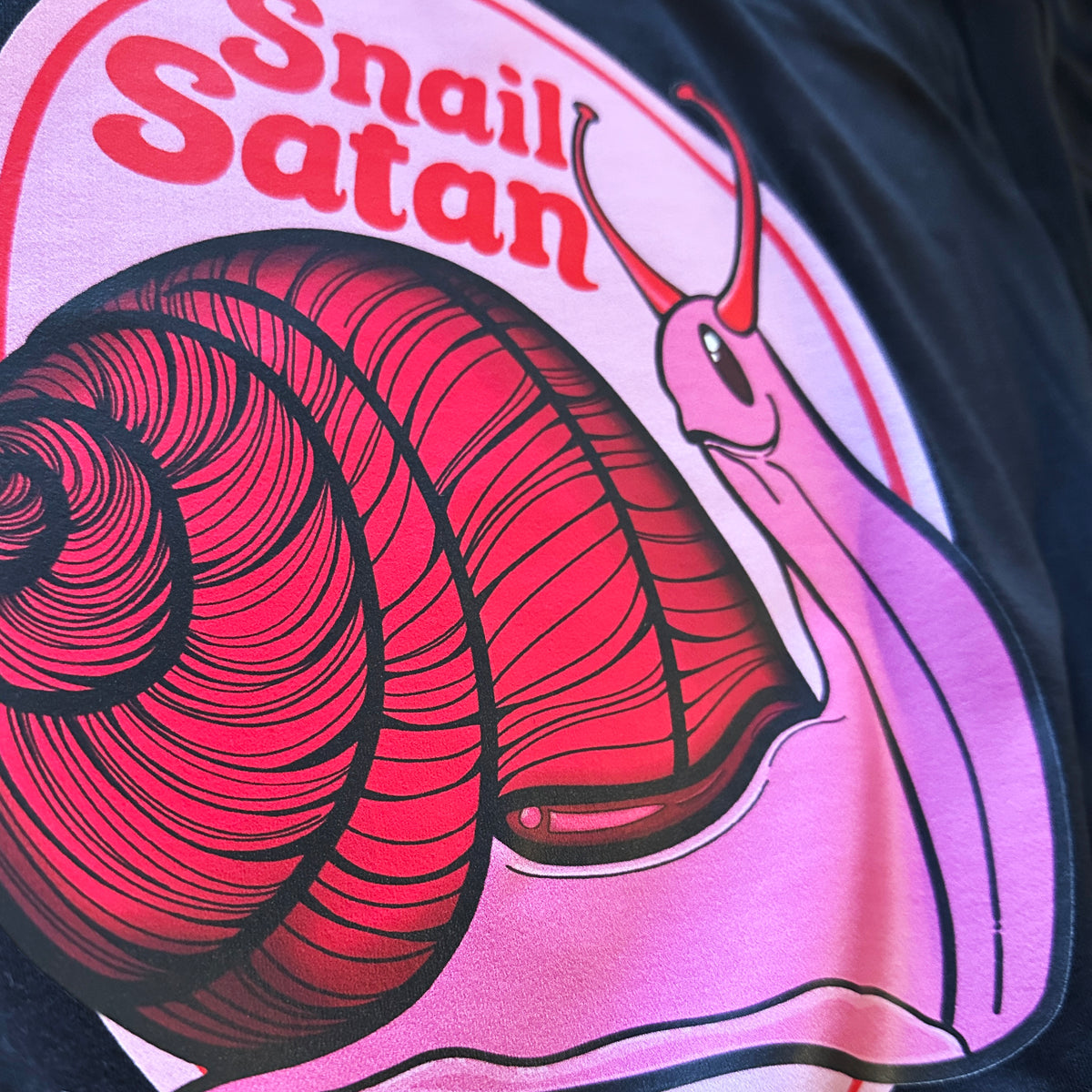 Snail Satan Graphic Shirt