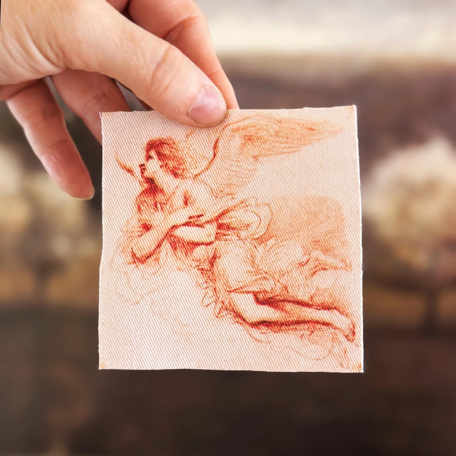 Angel Sew-on Cloth Applique Patch-ESPI LANE