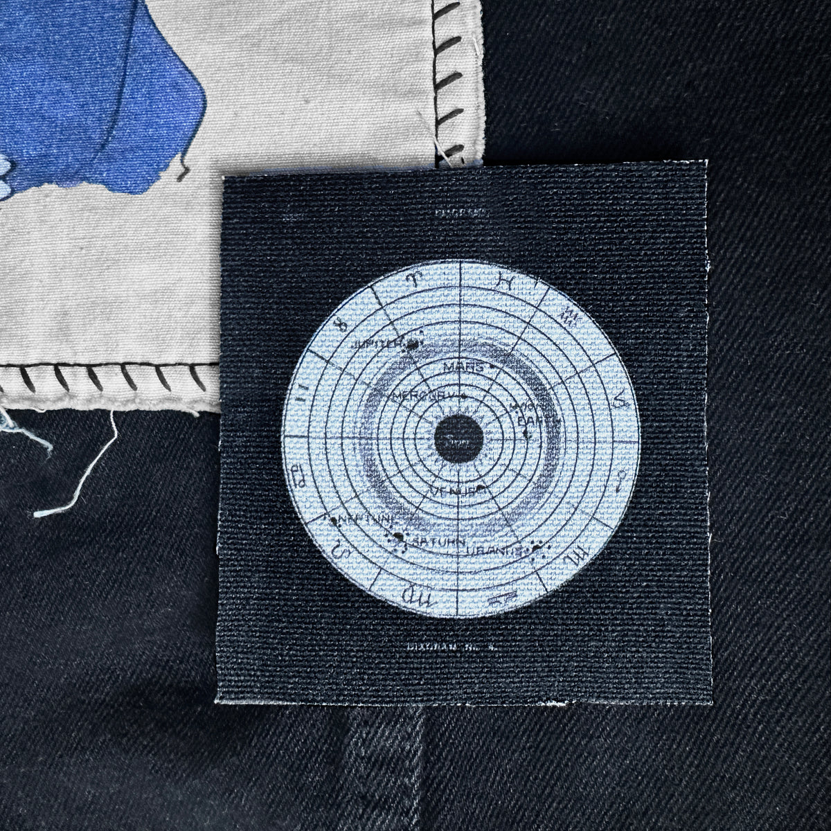 Astrology Chart Sew on Fabric Patch-ESPI LANE