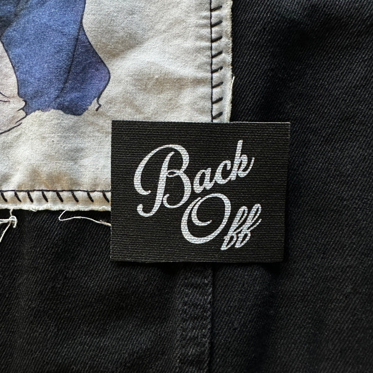 Back Off Sew On Fabric Patch-ESPI LANE