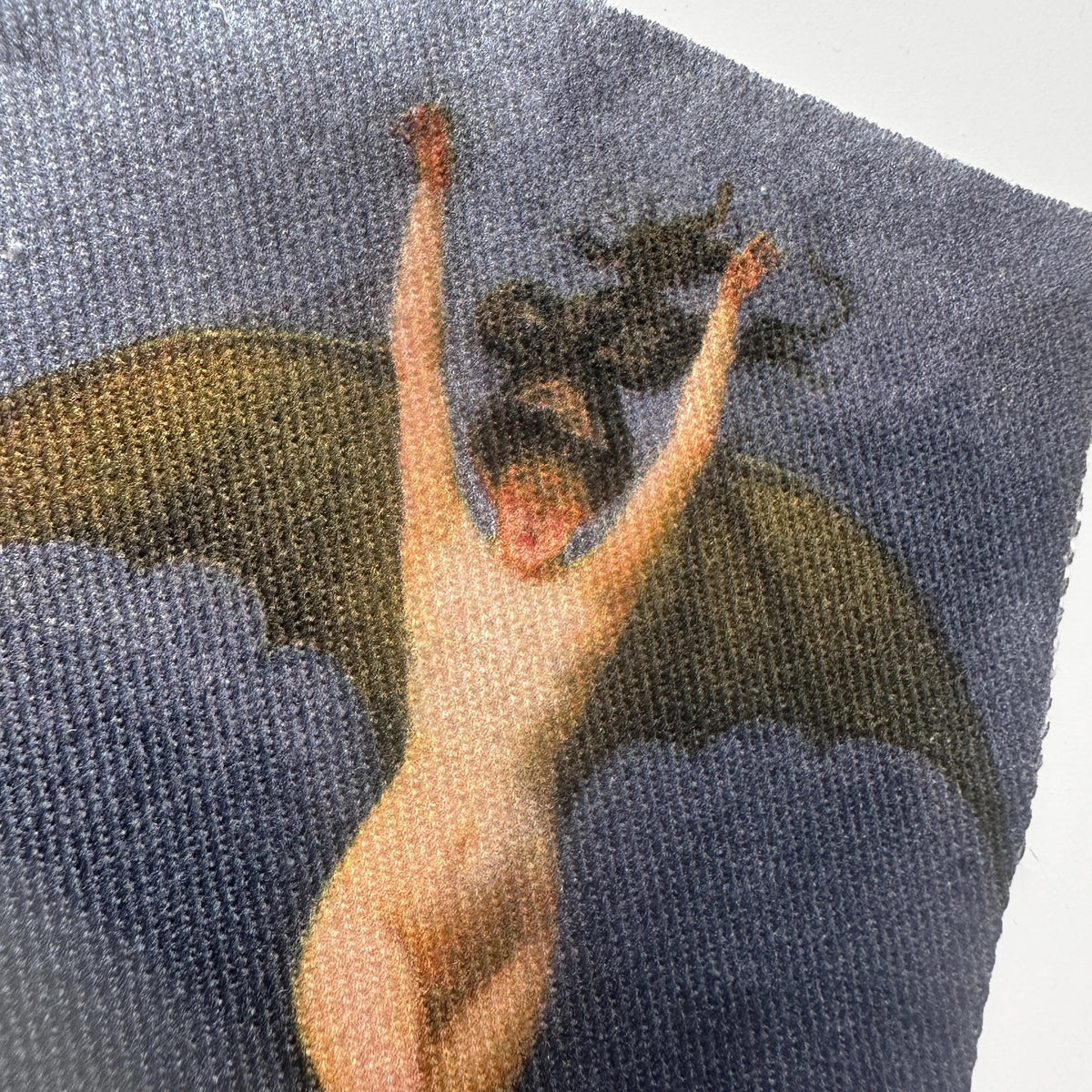 Bat Woman Sew-on Cotton Fabric Patch-ESPI LANE