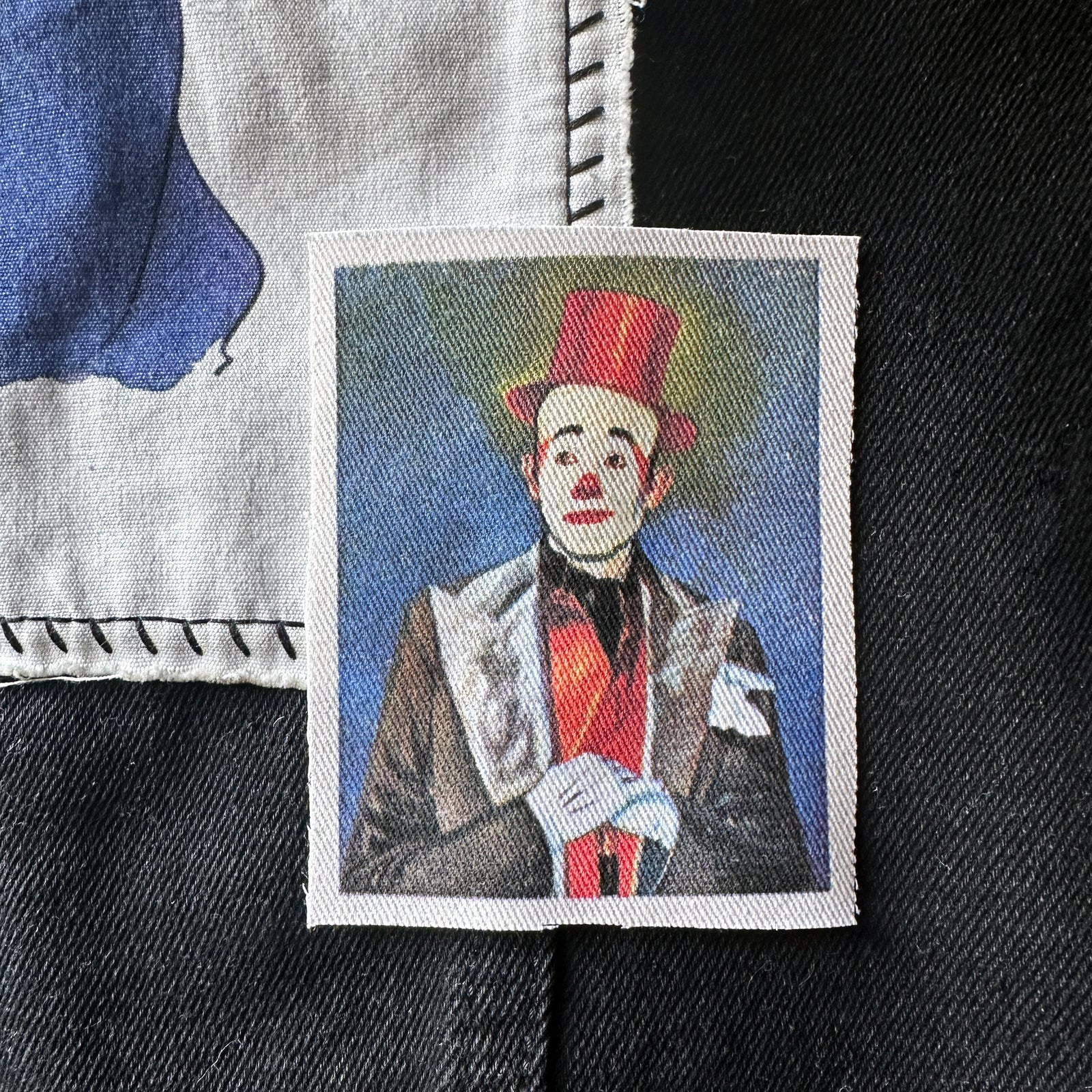 Buziau Clown Fabric Sew On Patch-ESPI LANE