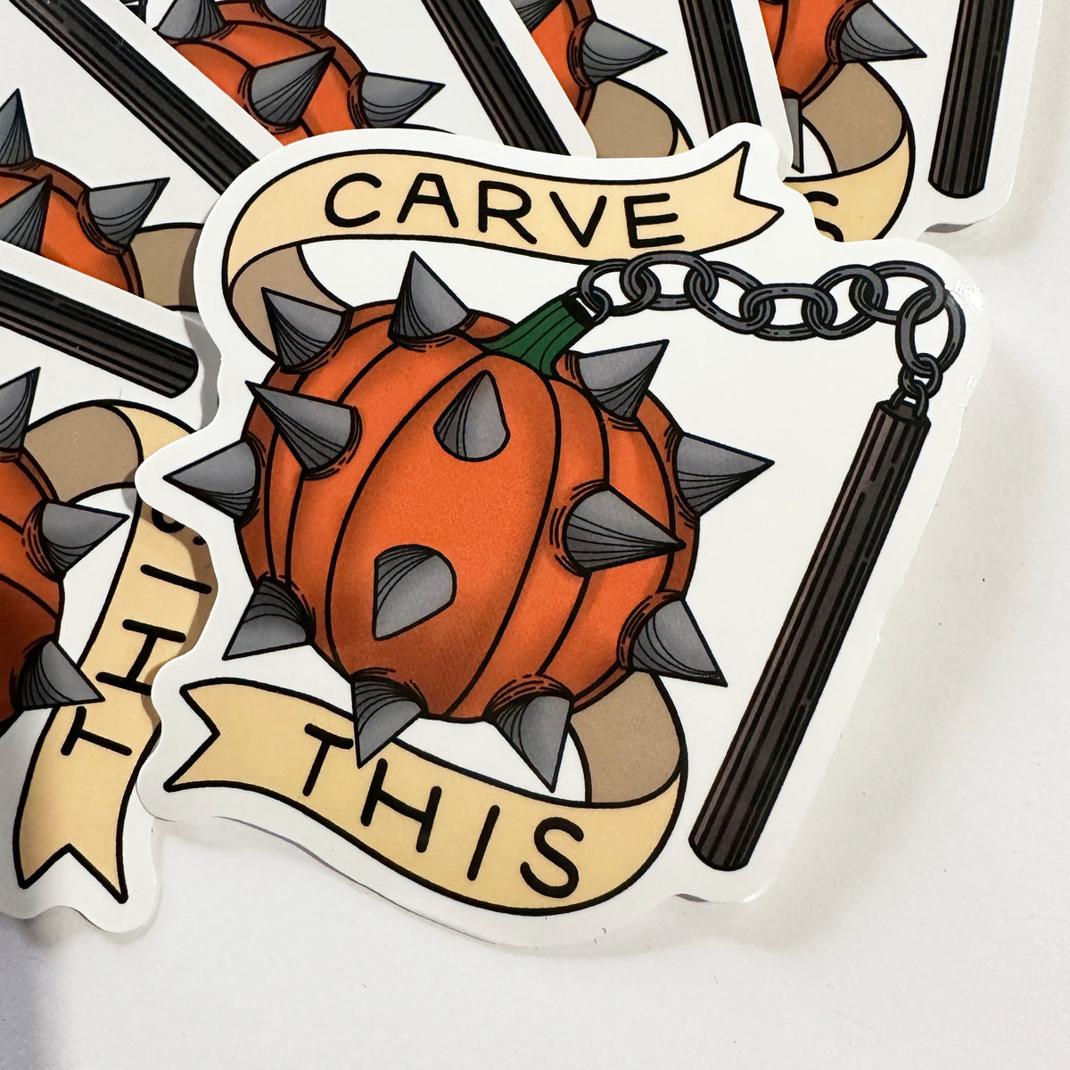 Carve This Pumpkin Sticker