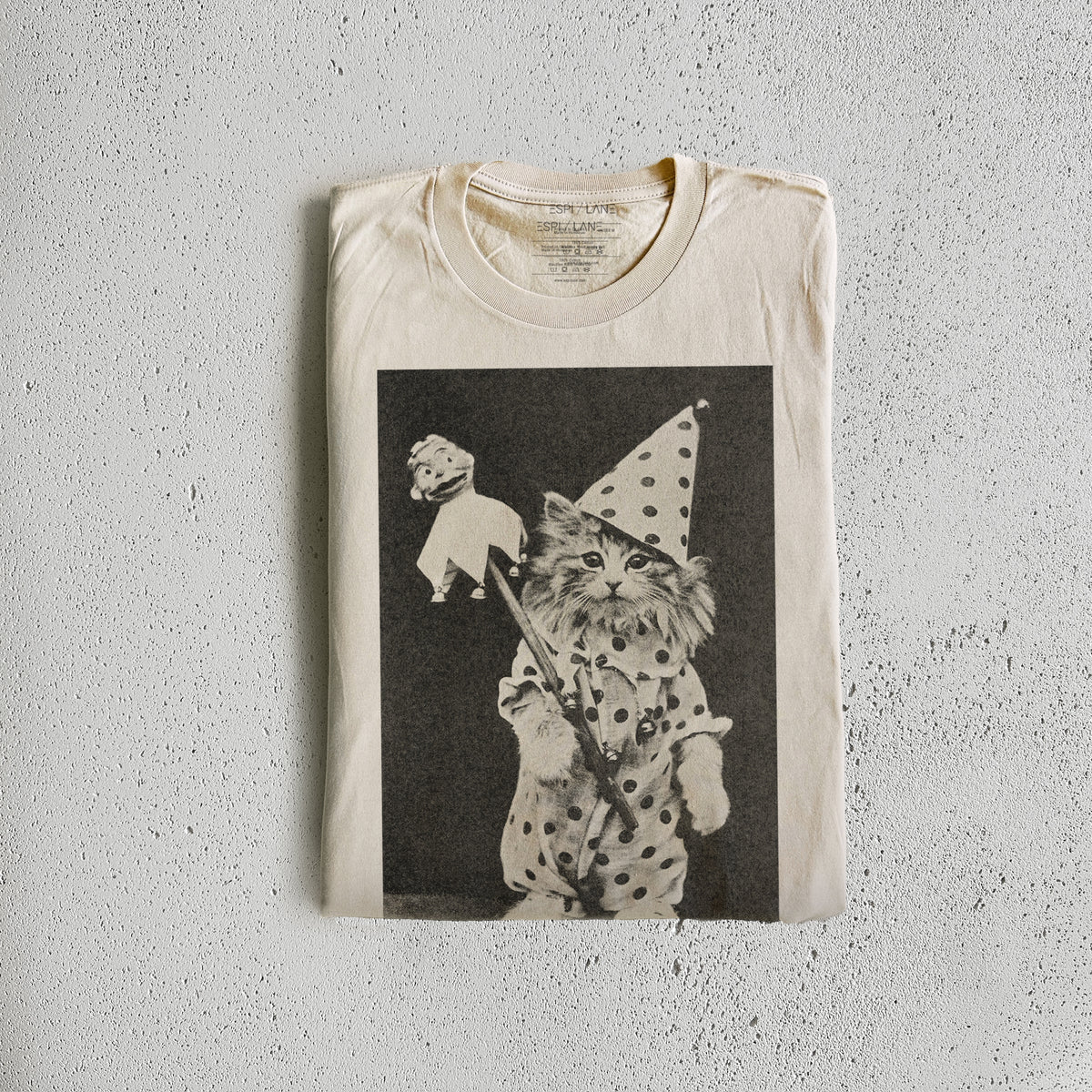 Cat Court Jester Graphic T-Shirt-ESPI LANE