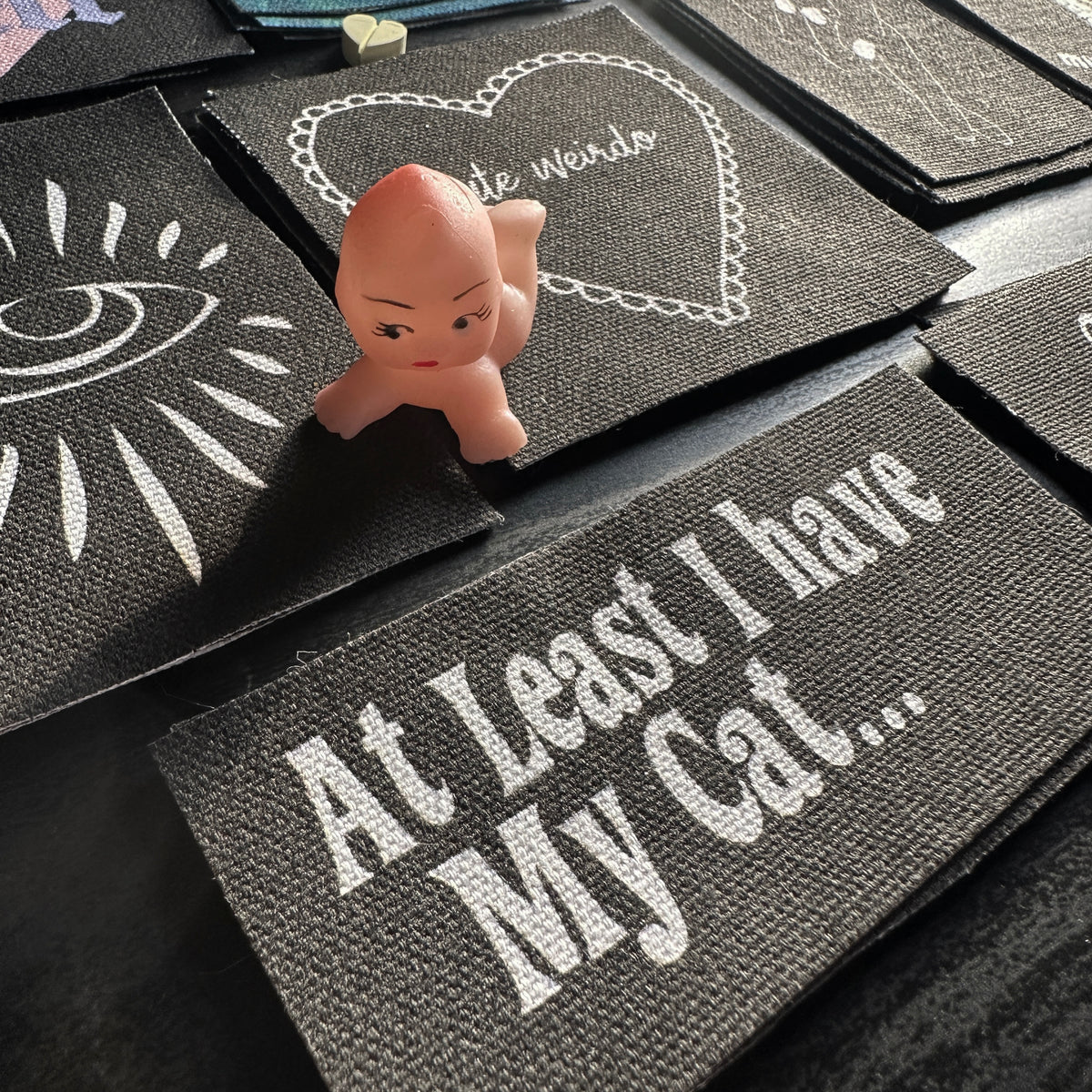 Cat Lady Sew-On Patch-ESPI LANE