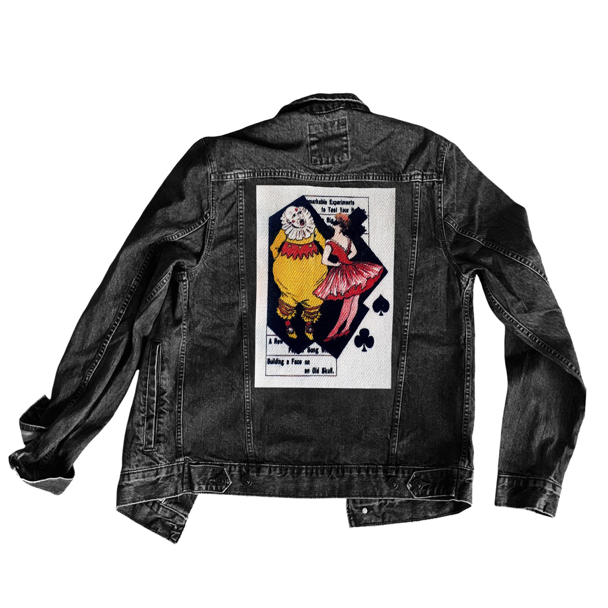 Circus Clown DIY Sew on Fabric Large Size Patch-ESPI LANE