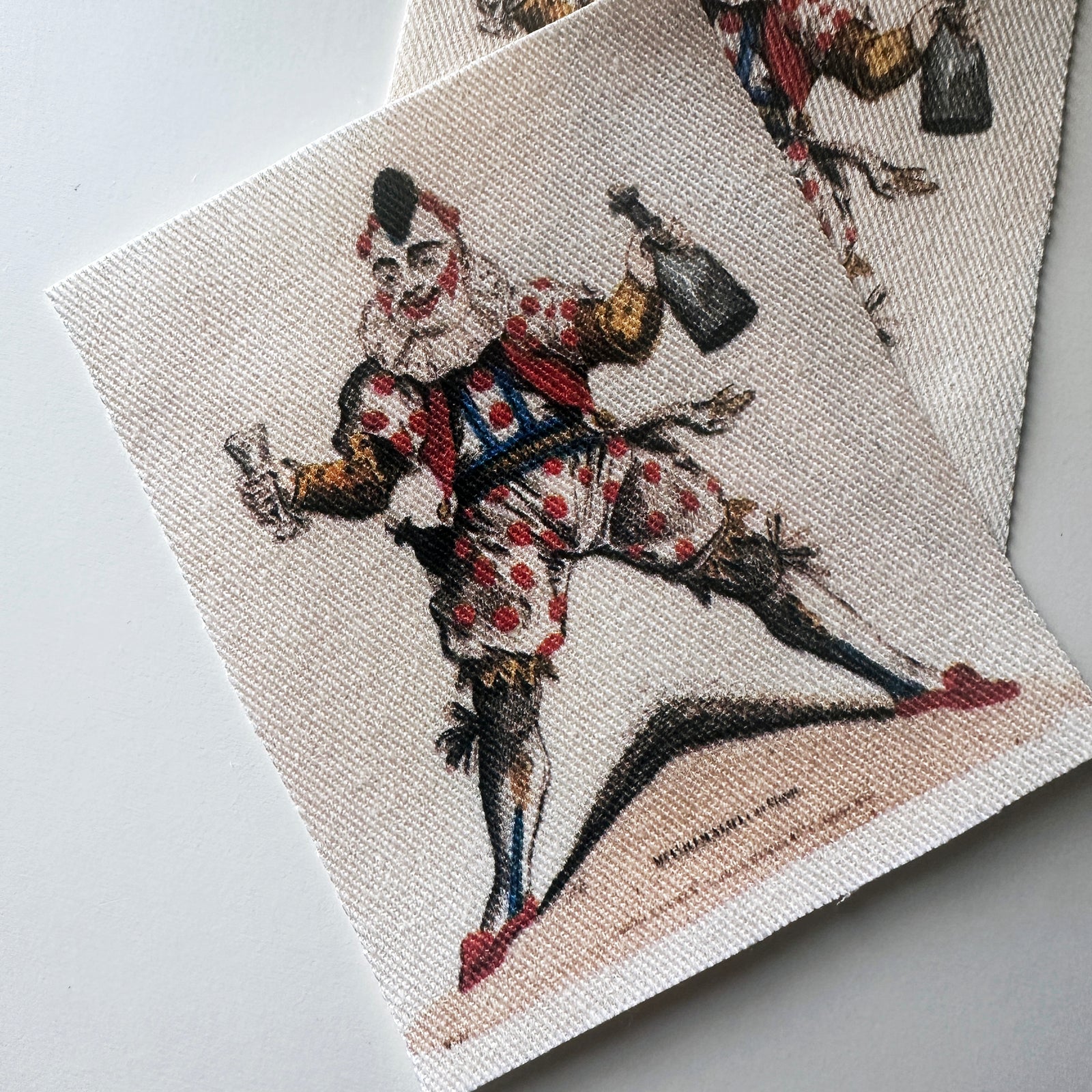 Clown Fabric Sew On Grimaldi Patch-ESPI LANE