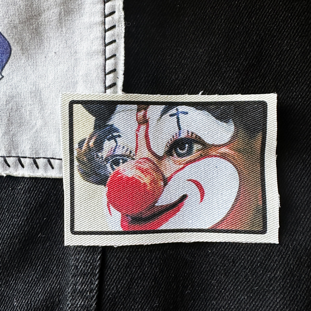 Clown Fabric Sew On Patch-ESPI LANE