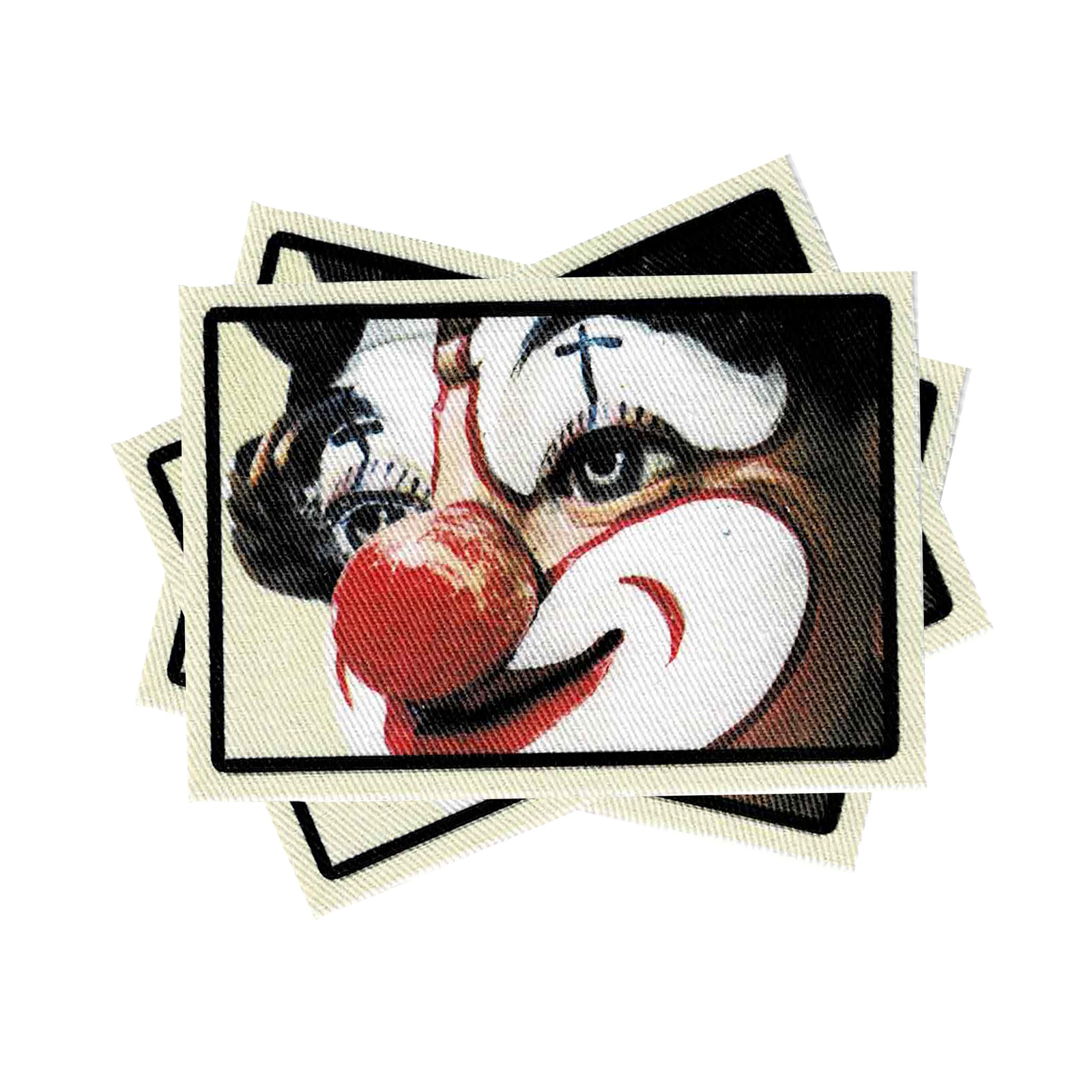 Clown Fabric Sew On Patch-ESPI LANE