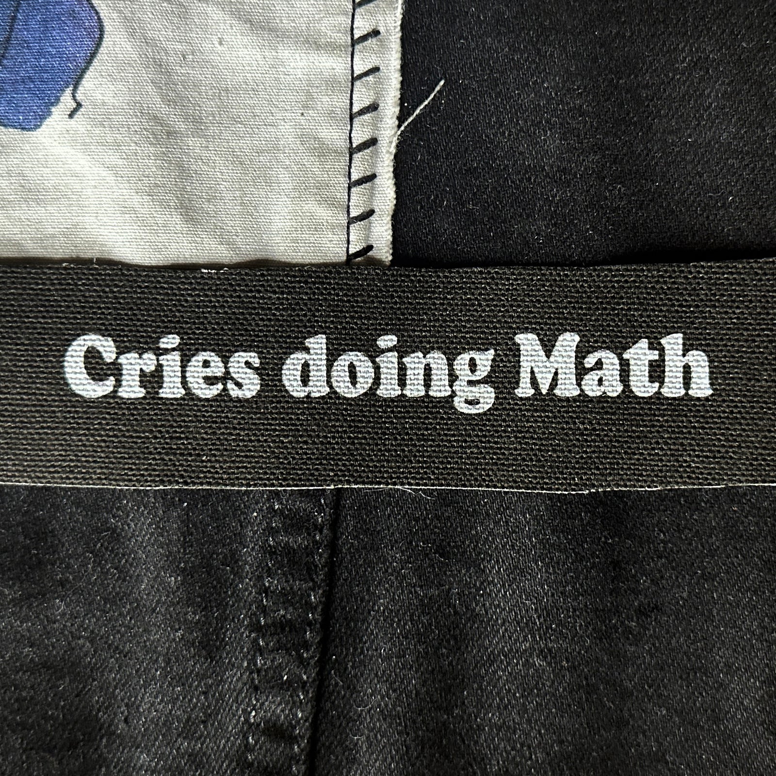 Cries Doing Math Sew-On Patch-ESPI LANE