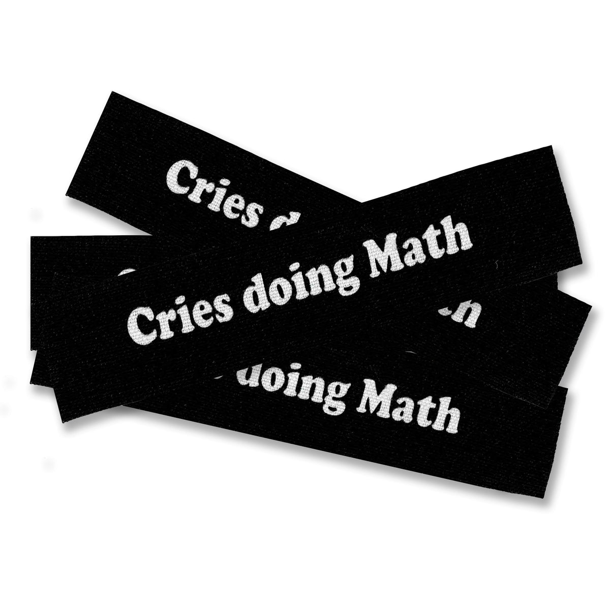 Cries Doing Math Sew-On Patch-ESPI LANE