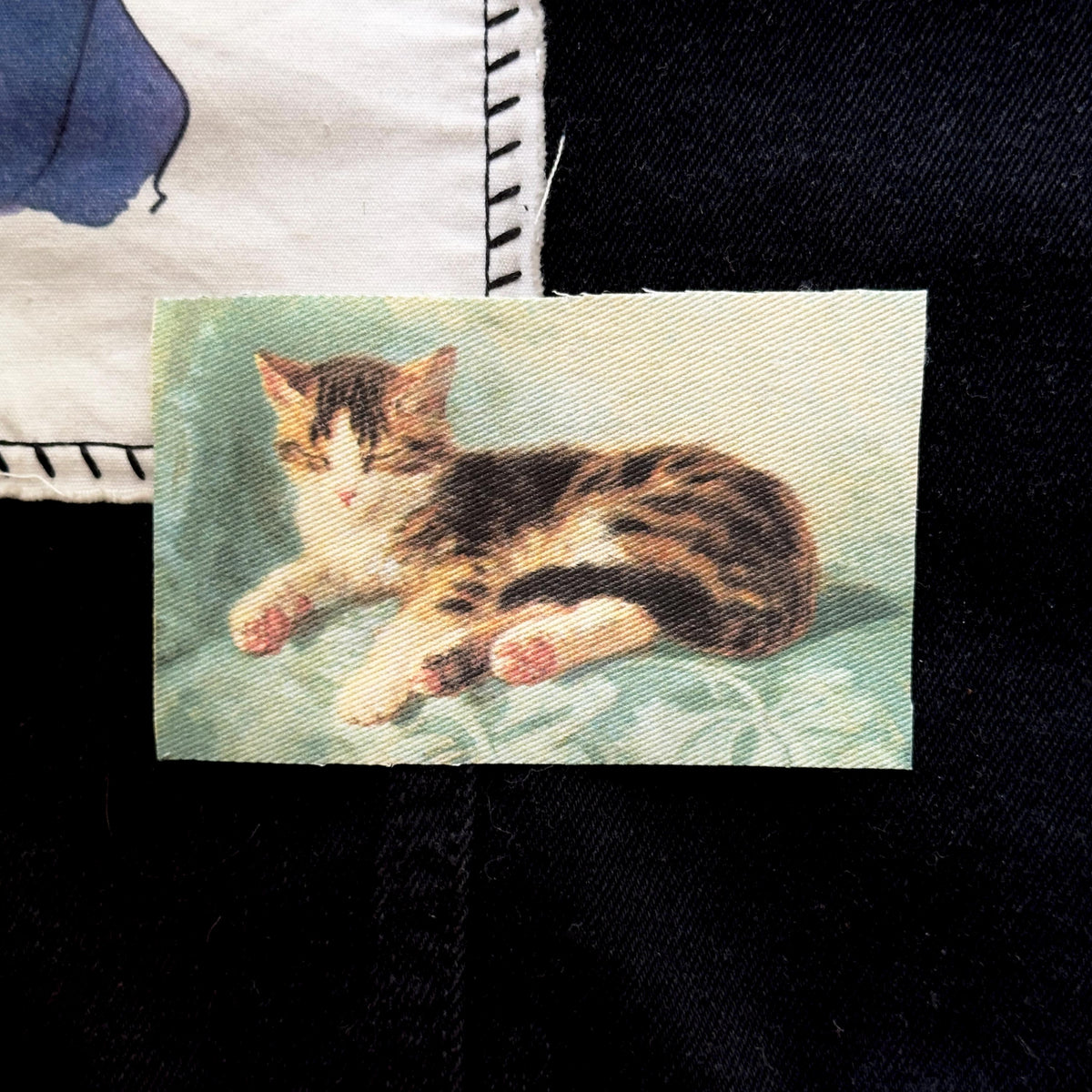 Cute Cottagecore Cat Sew On Patch-ESPI LANE