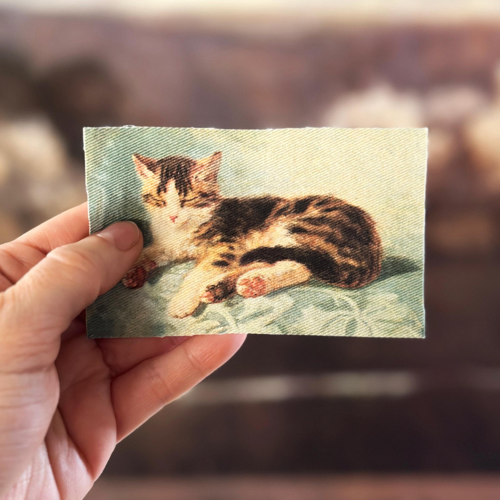 Cute Cottagecore Cat Sew On Patch-ESPI LANE