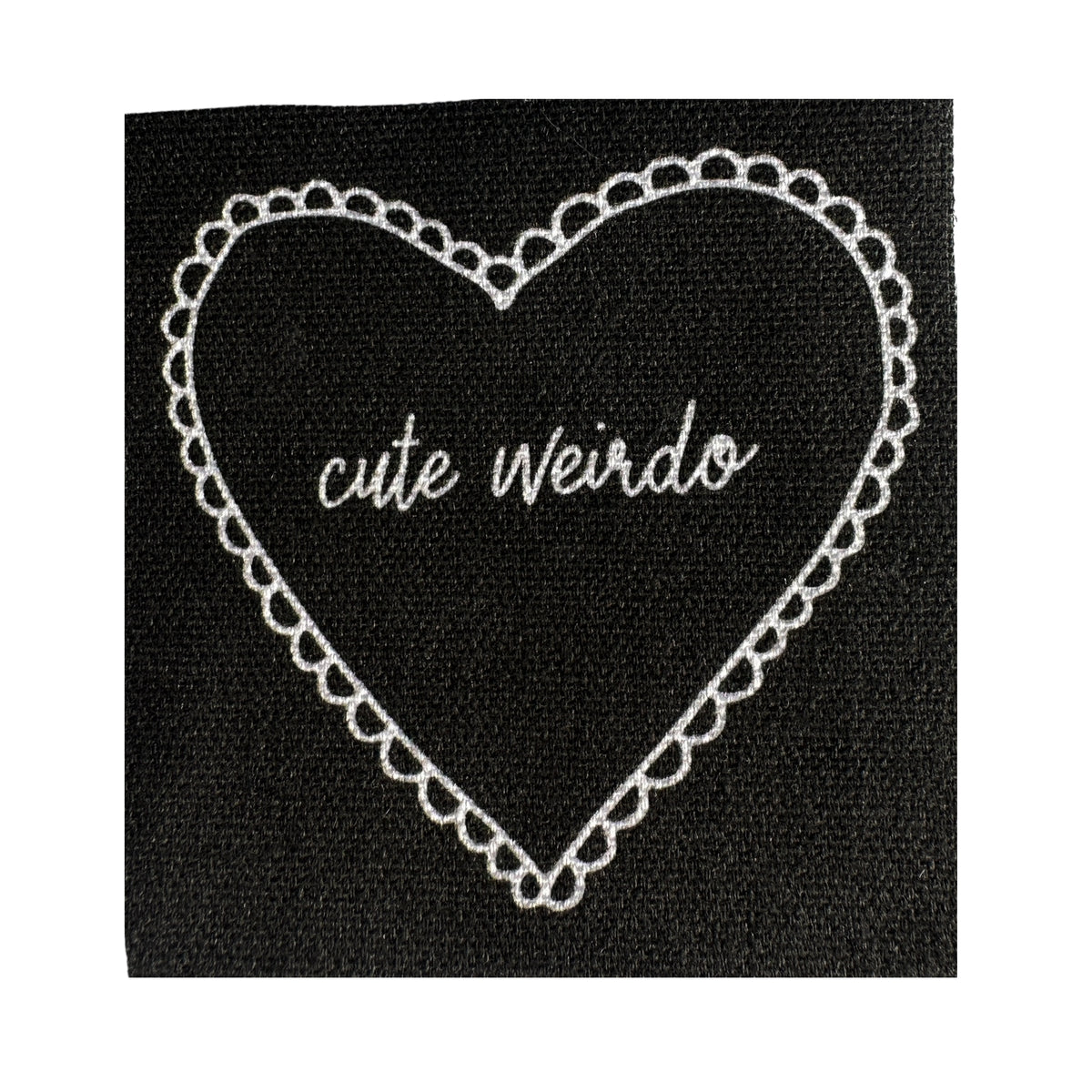 Cute Weirdo Fabric Patch-ESPI LANE