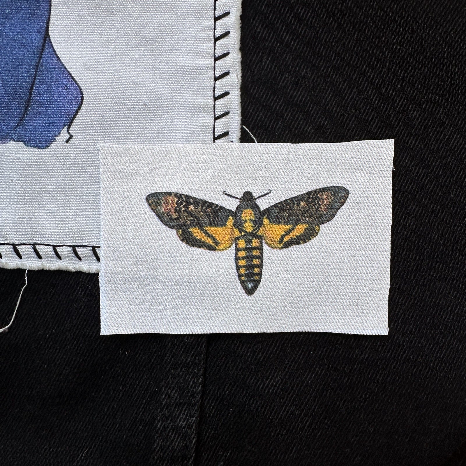 Death head Moth Sew On Patch-ESPI LANE