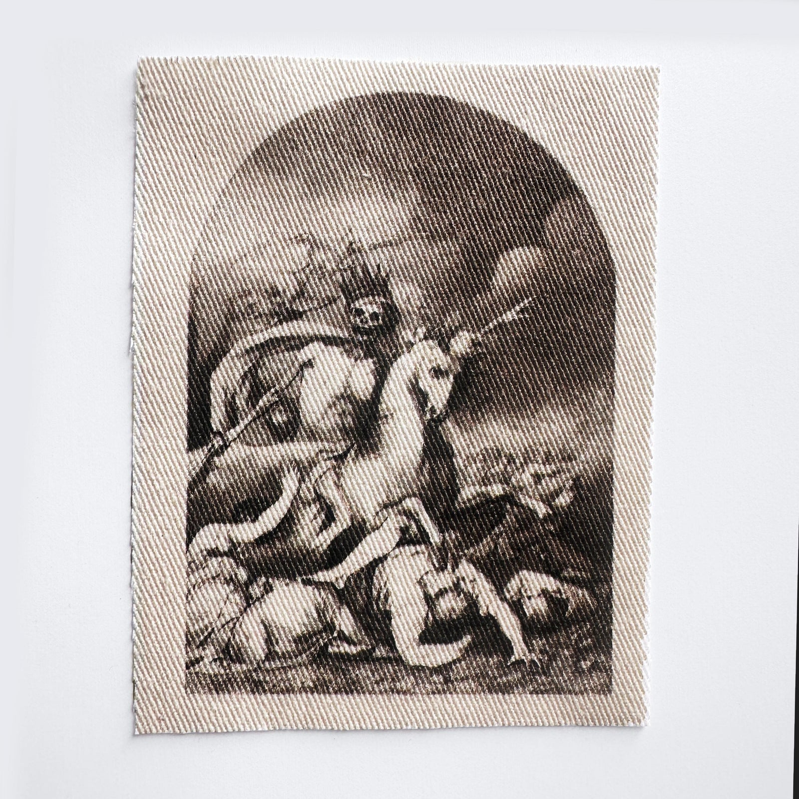 Death on a Pale Horse Cotton Sew On Patch-ESPI LANE