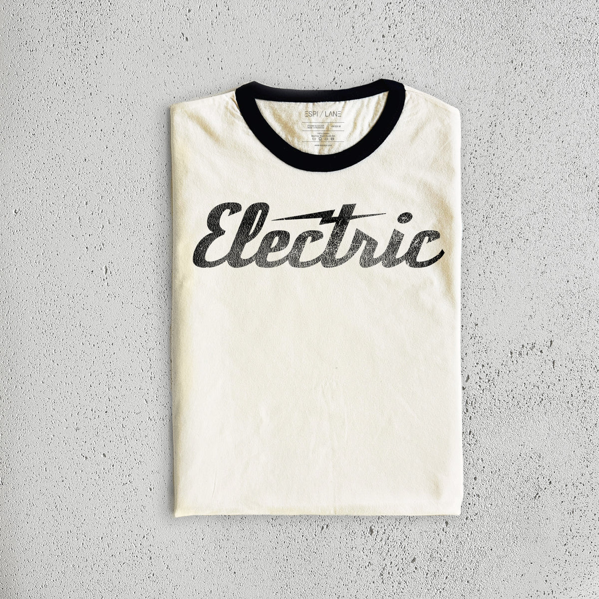 Electric Bolt Graphic T-Shirt-ESPI LANE