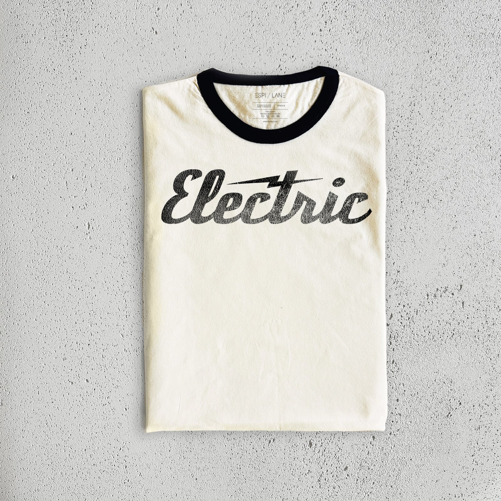 Electric Bolt Graphic T-Shirt-ESPI LANE