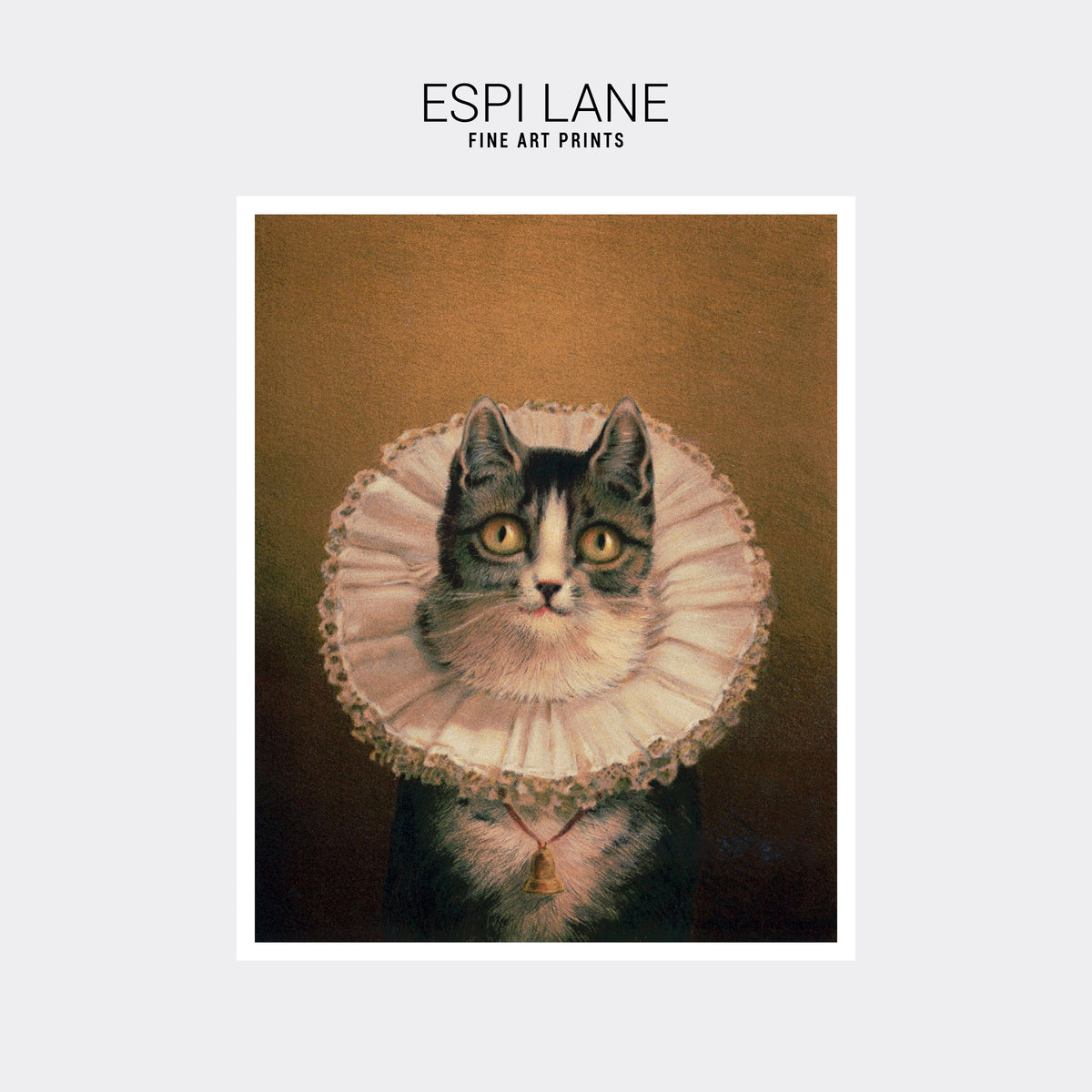 Elizabethan Cat Fine Art Print-ESPI LANE