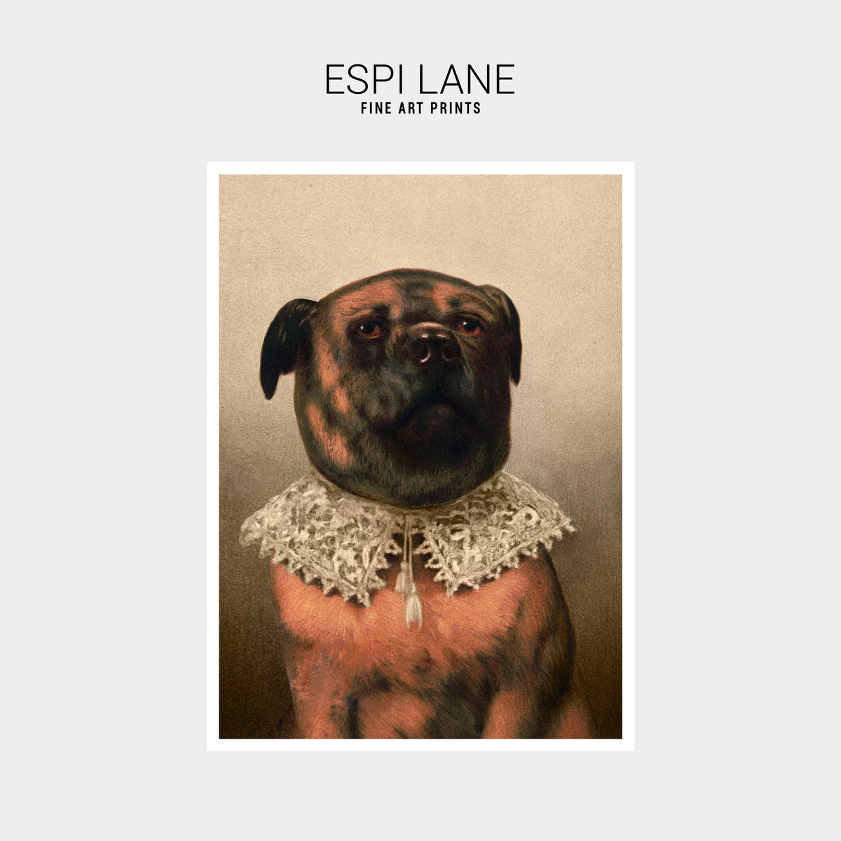 Elizabethan Dog Fine Art Print-ESPI LANE