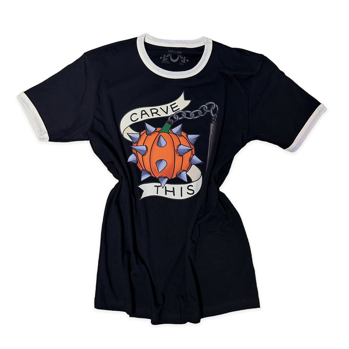 Carve This Pumpkin Flail Graphic Shirt