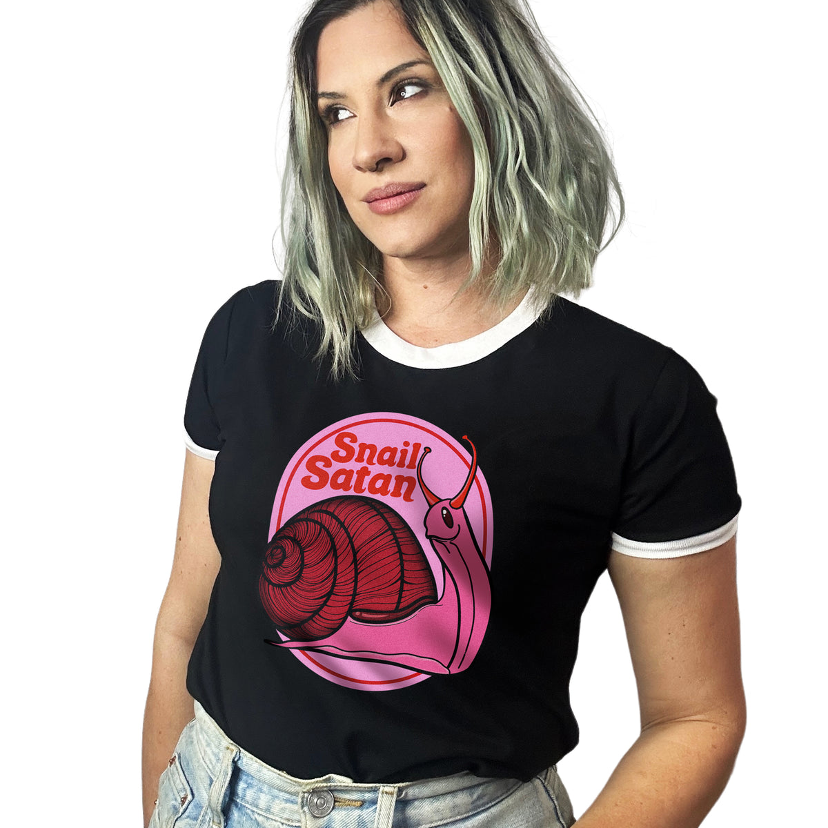 Snail Satan Graphic Shirt